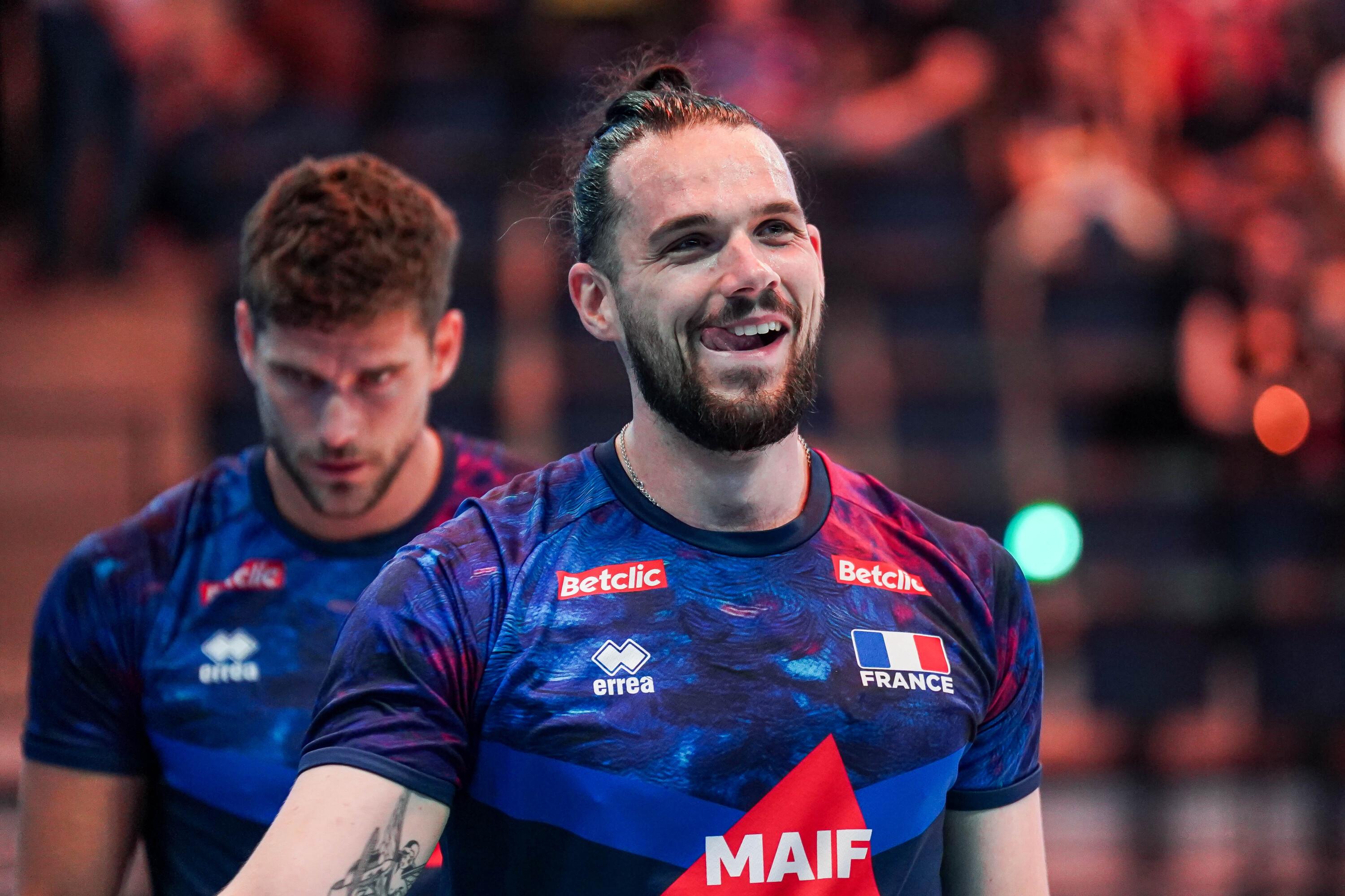 Euro de volley : «Il ne faut pas mettre trop de pression sur cette équipe pour l’instant», souhaite le capitaine des Bleus Antoine Brizard