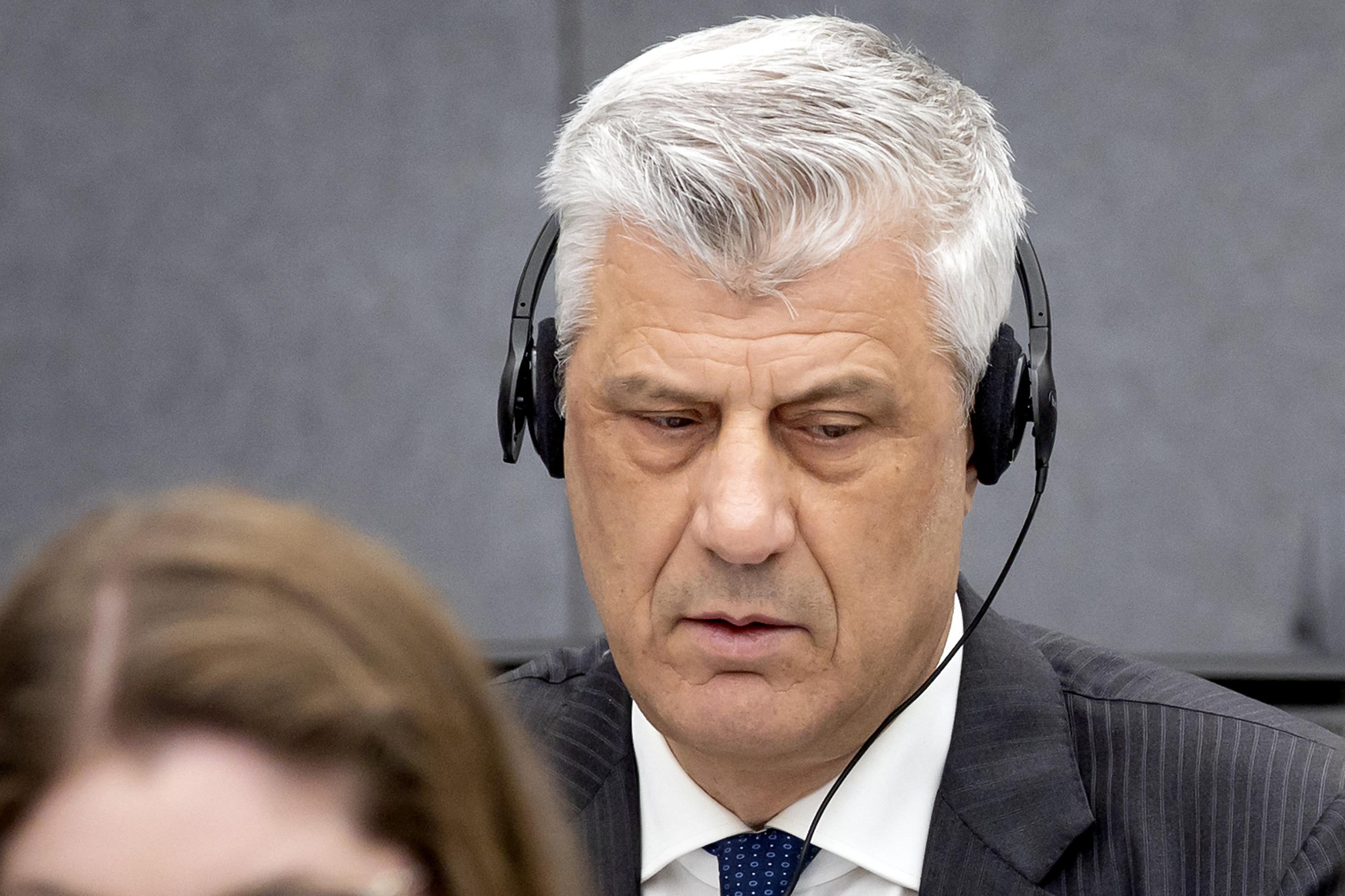 L’ancien président du Kosovo, Hashim Thaçi, condamné à 25 ans de prison pour crimes de guerre
