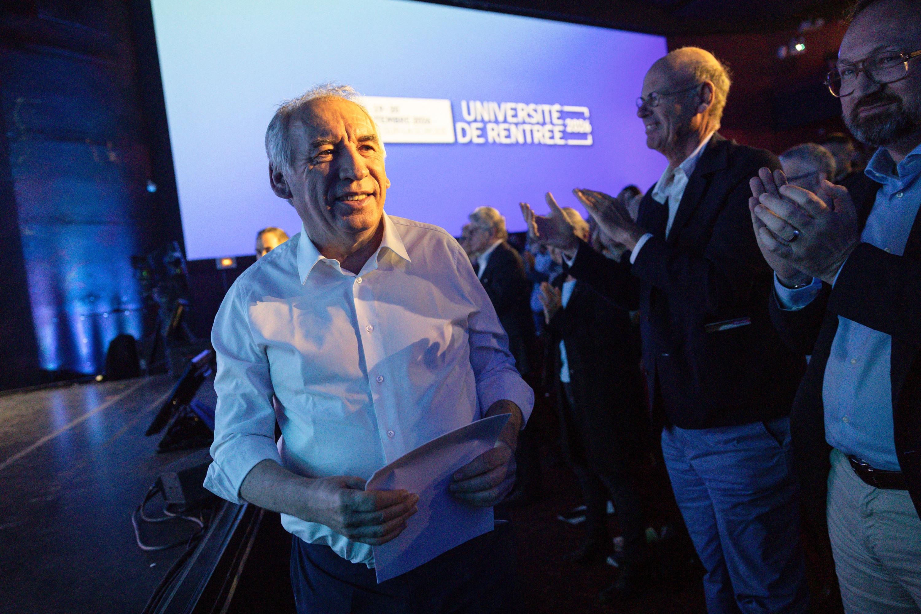 Présidentielle 2027 : à la rentrée du MoDem, François Bayrou s’accroche à sa primaire et en précise les modalités