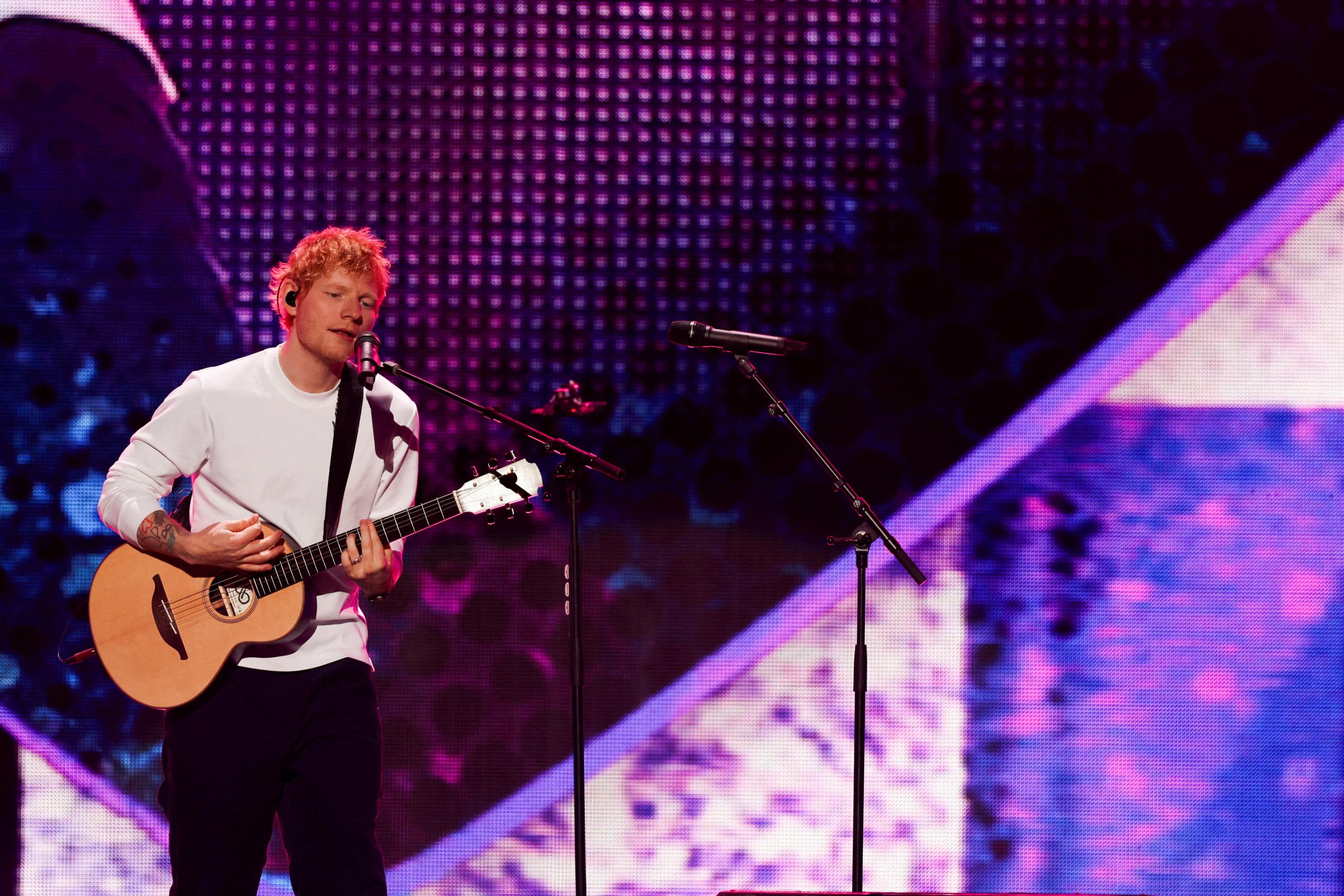 Polémique autour de Gaza: sur scène, Ed Sheeran reconnaît «des erreurs»