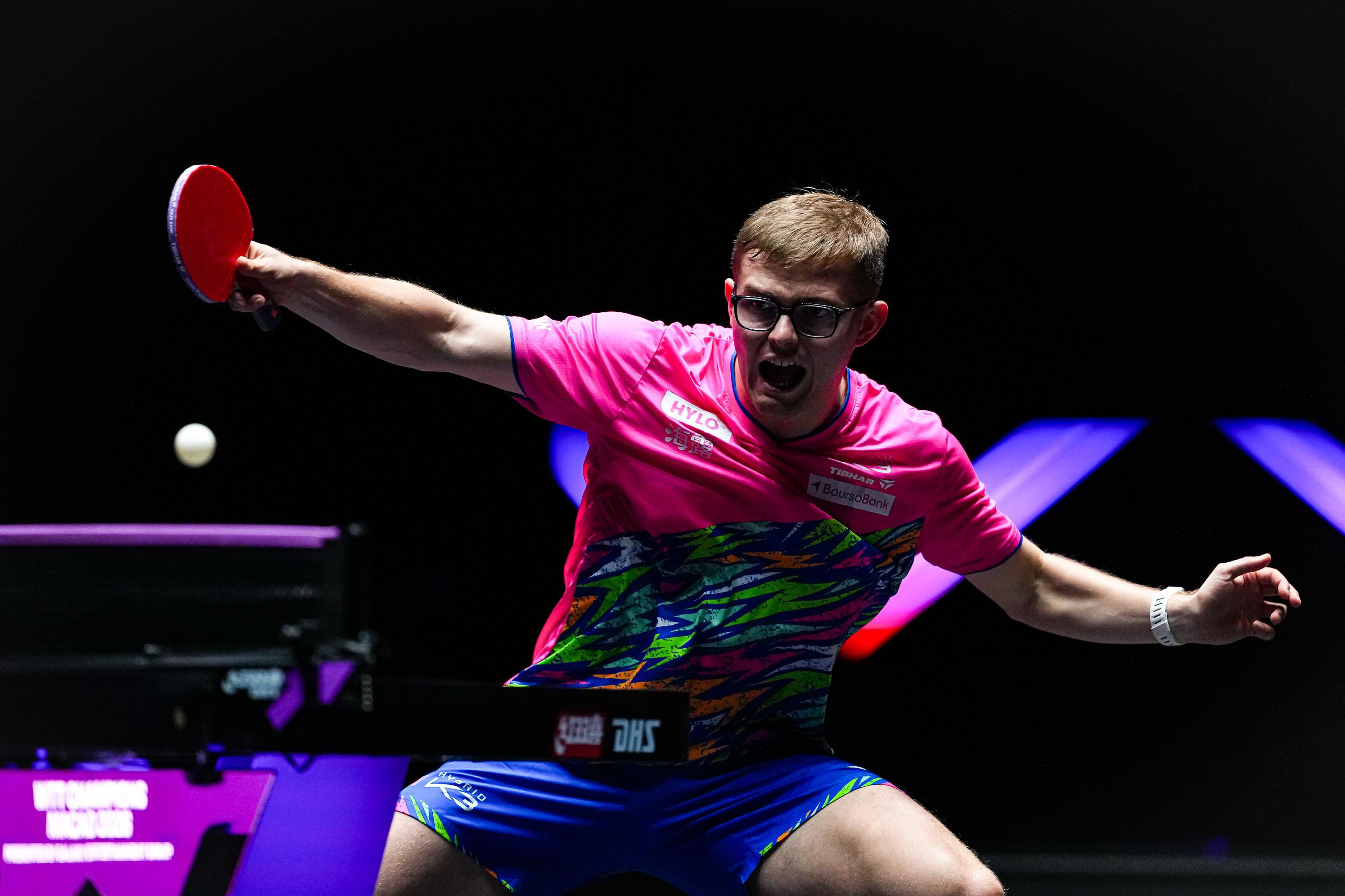Tennis de table : Alexis Lebrun toujours aux portes du Top 8 mondial