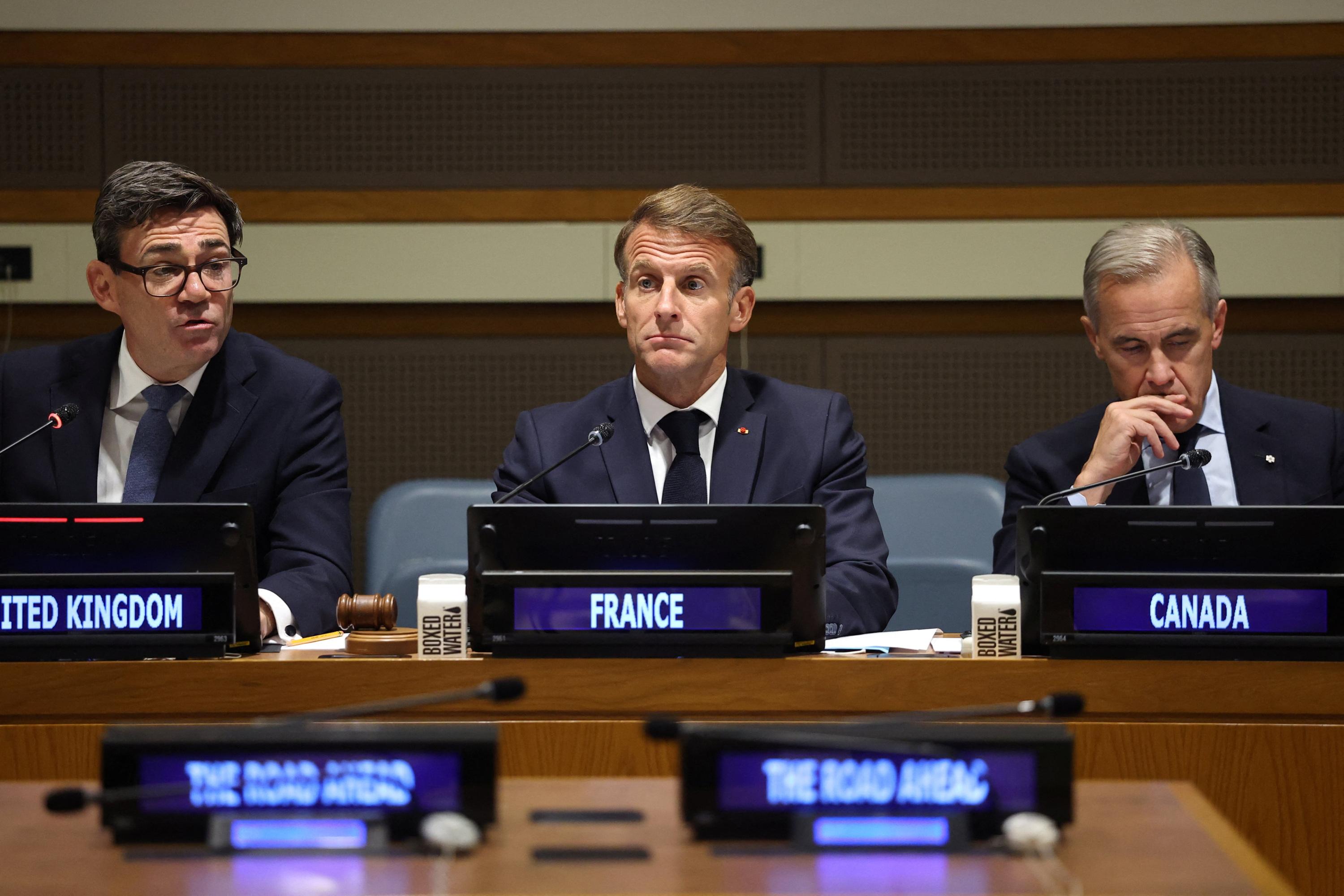 Israël dénonce l’«absurdité grotesque» des propos d’Emmanuel Macron à l’ONU sur la Cisjordanie