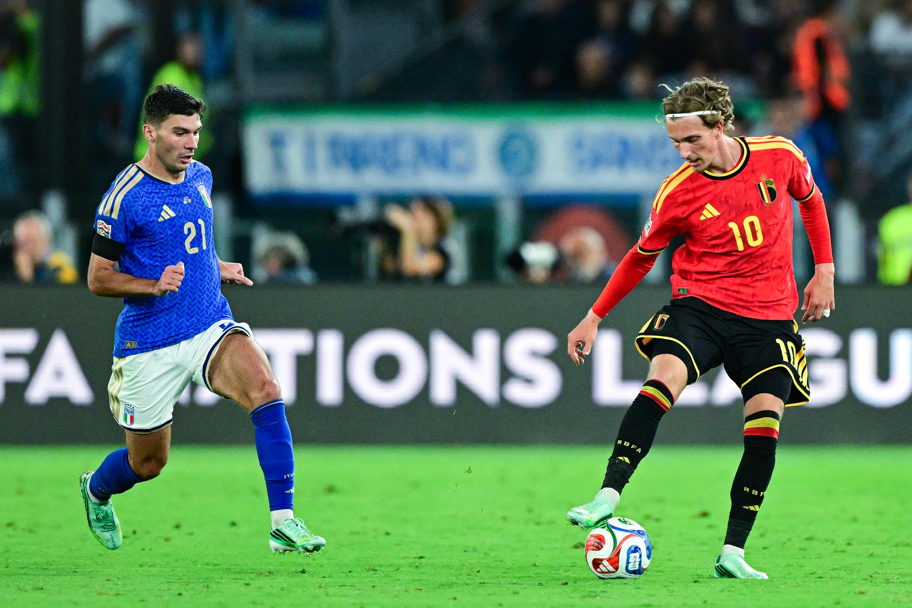 Ligue des nations : le retour de Mancini ne suffit pas à l’Italie, battue par la Belgique à domicile