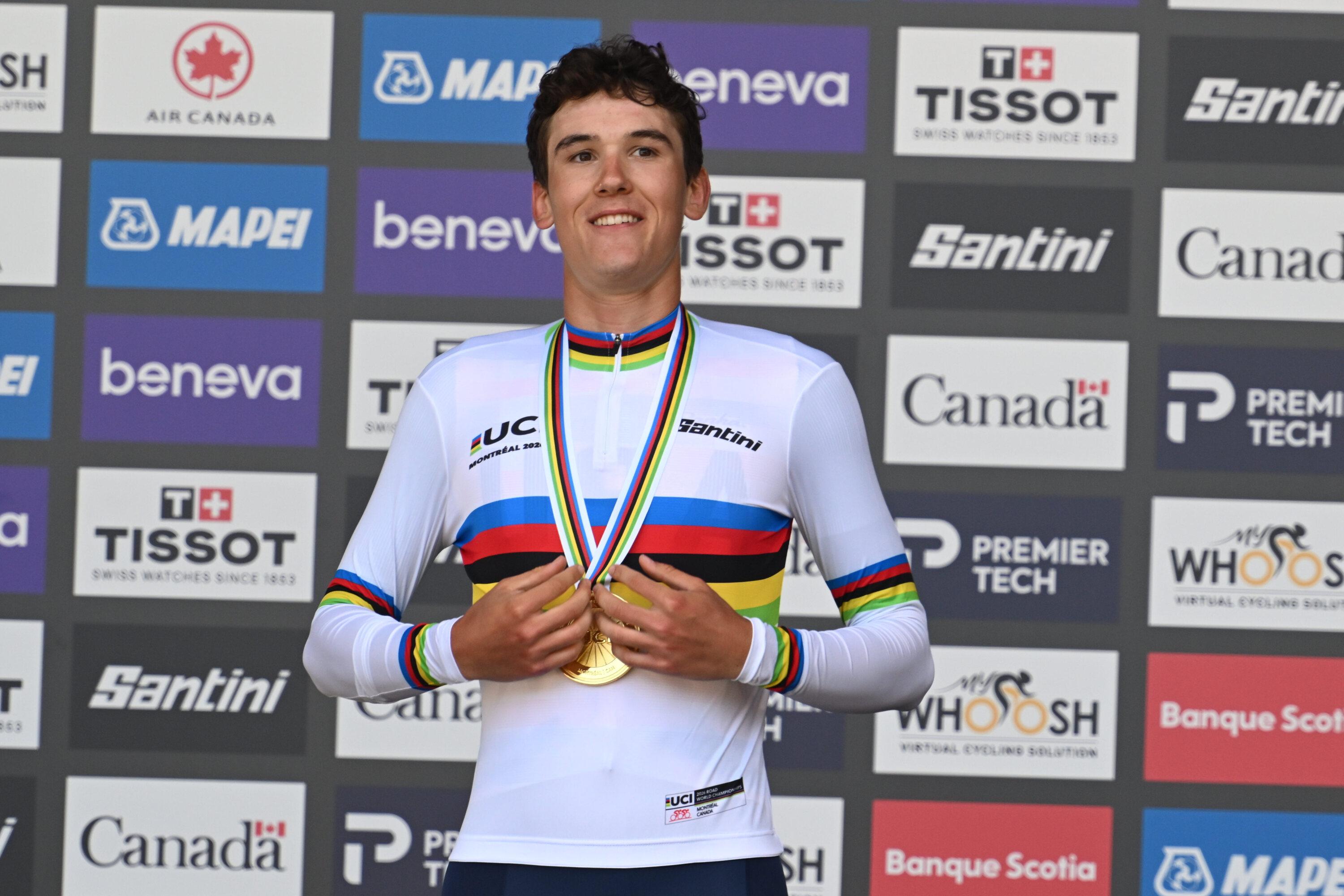 Mondiaux de cyclisme : l'Américain Ashlin Barry sacré chez les espoirs