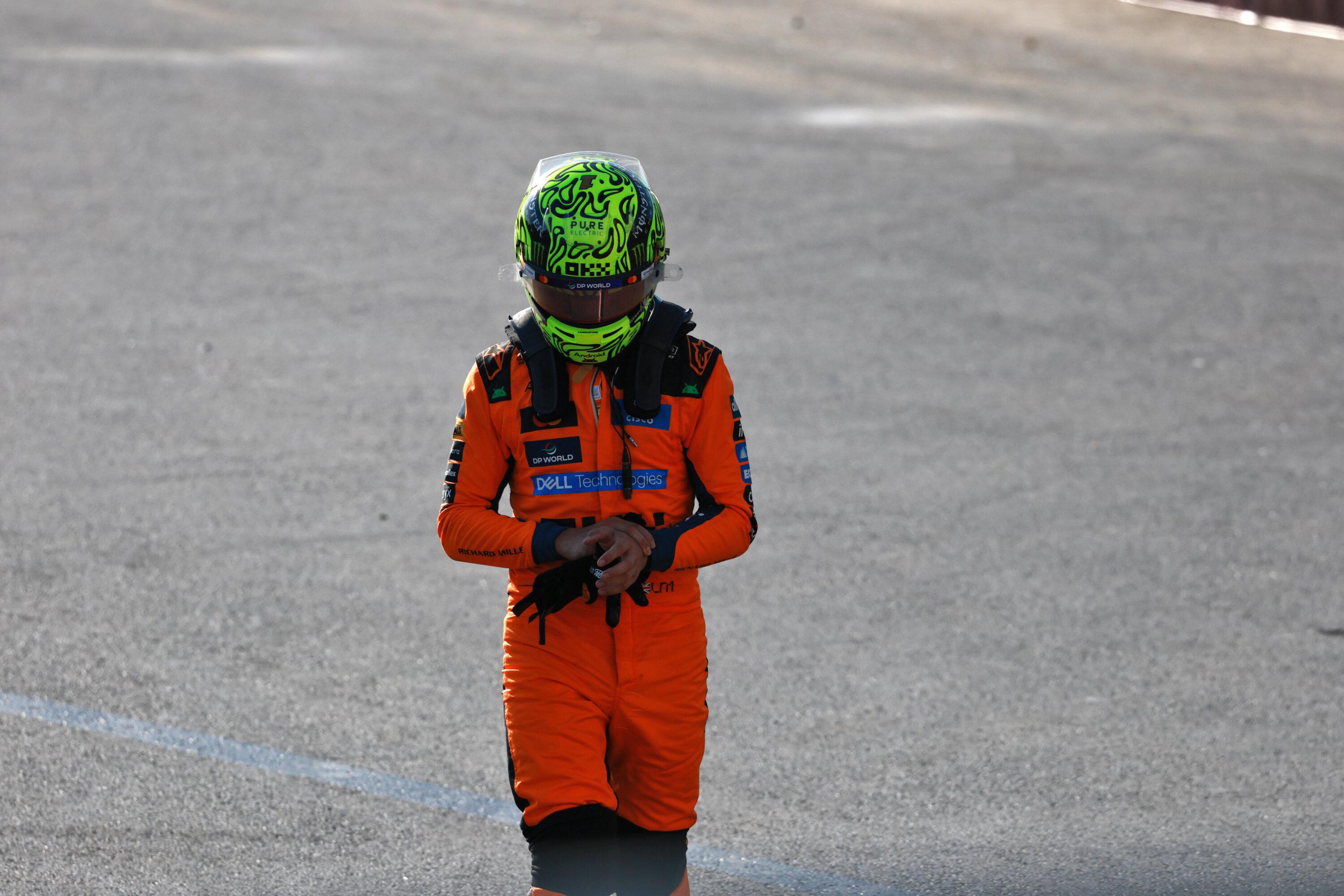 Formule 1 : Norris réclame une course de suspension pour Colapinto après le crash de Bakou