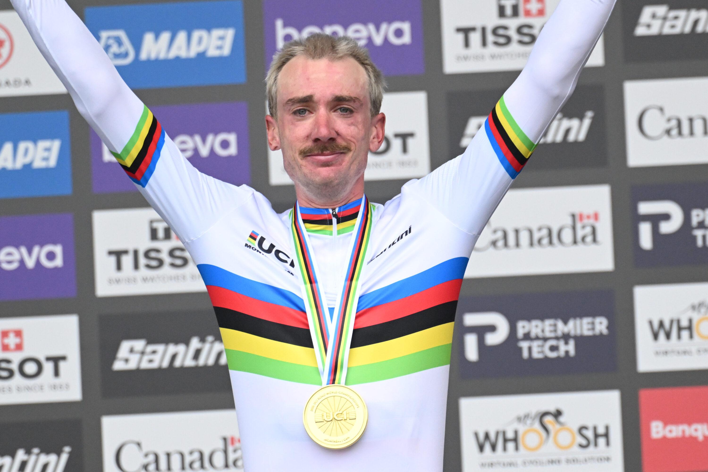 Mondiaux de cyclisme : au service de Pogacar, McNulty voulait le rendre «fier»