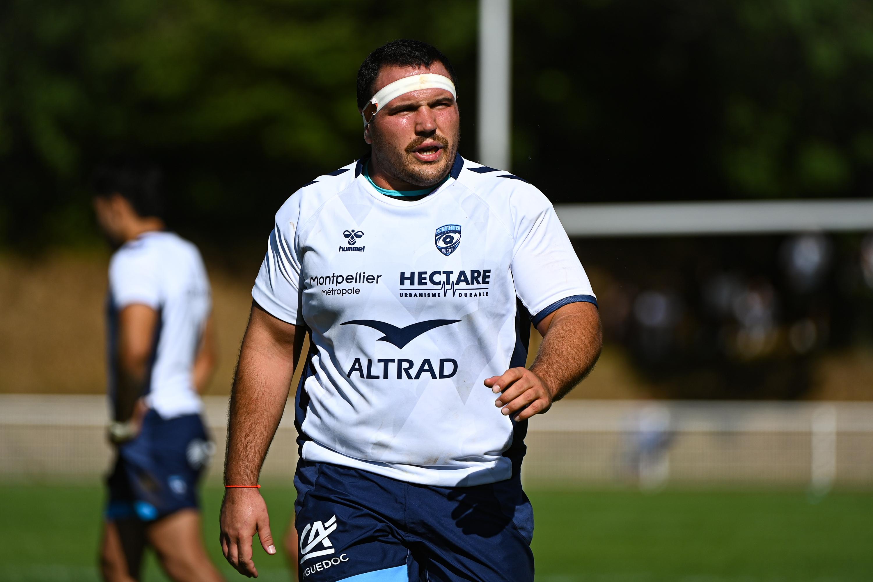 Top 14 : coup dur pour Montpellier qui perd le pilier tricolore Baptiste Erdocio