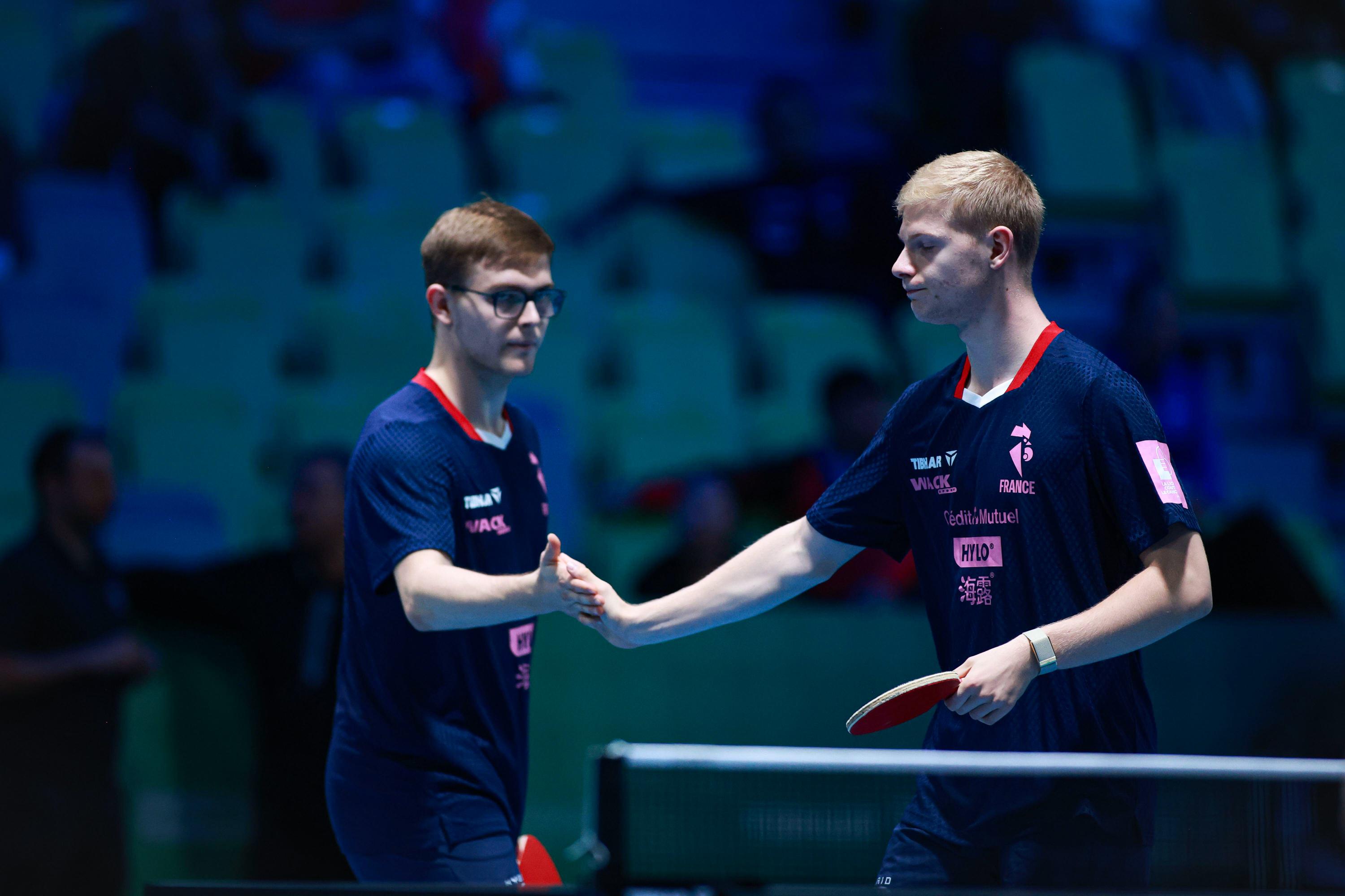 Tennis de table : les frères Lebrun dominent le duel français et filent en finale des Championnats d’Europe