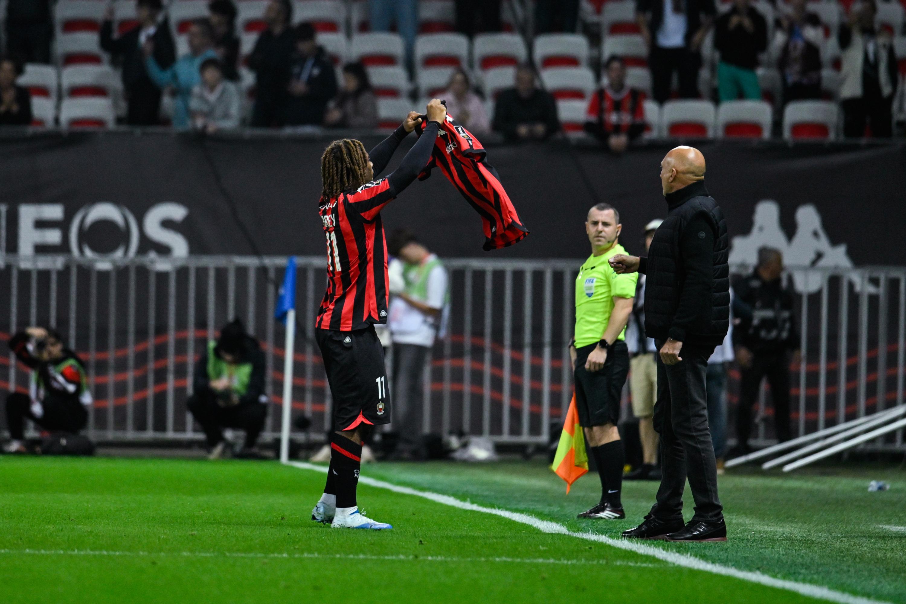 Ligue 1 : le sang-froid de Wahi, la réponse de Szymański, le missile de Clauss… Les buts de Nice-Rennes en vidéo
