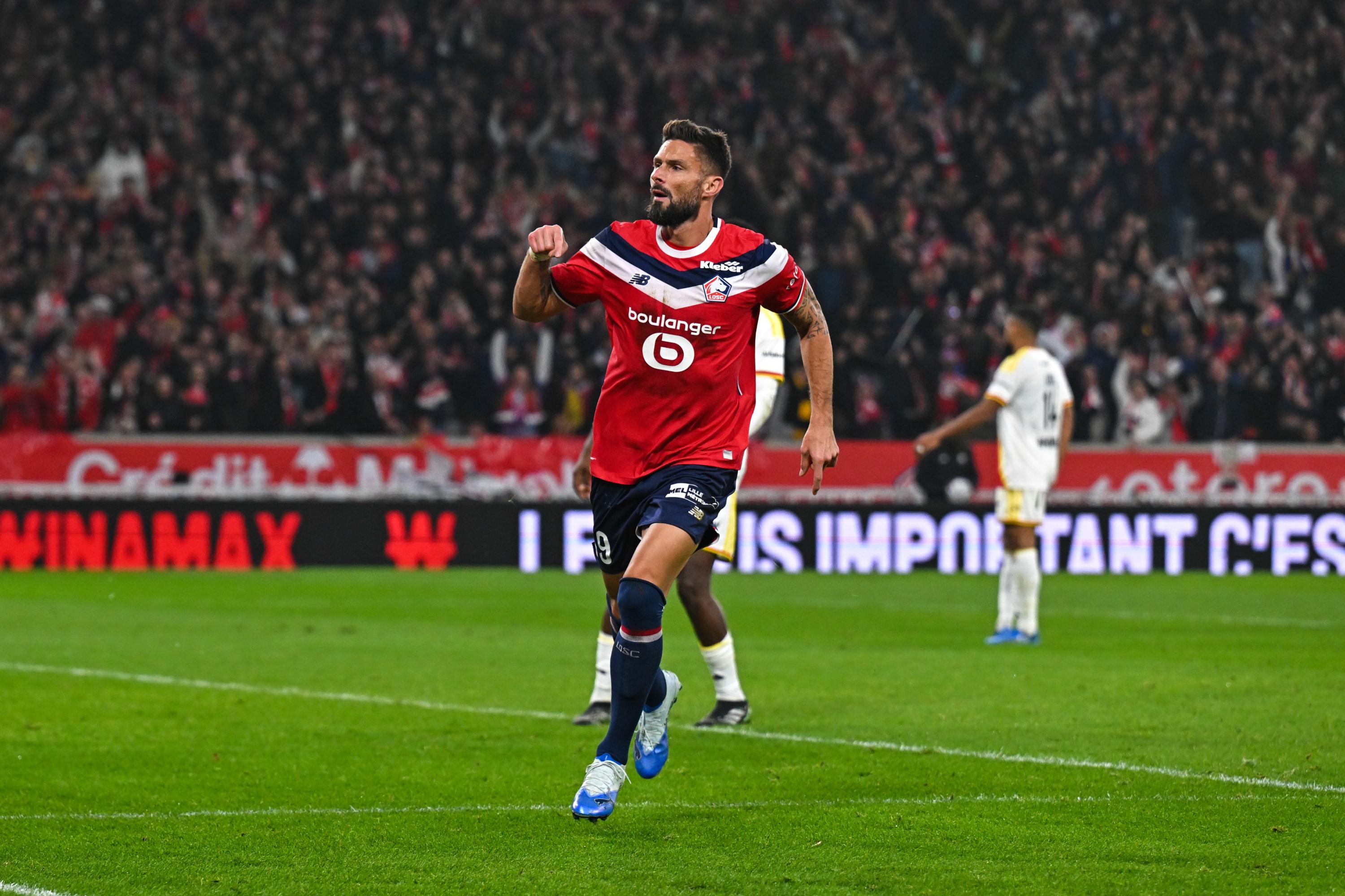 Lille-Lens : revivez la courte victoire d’Olivier Giroud et des siens dans le 125e derby du Nord