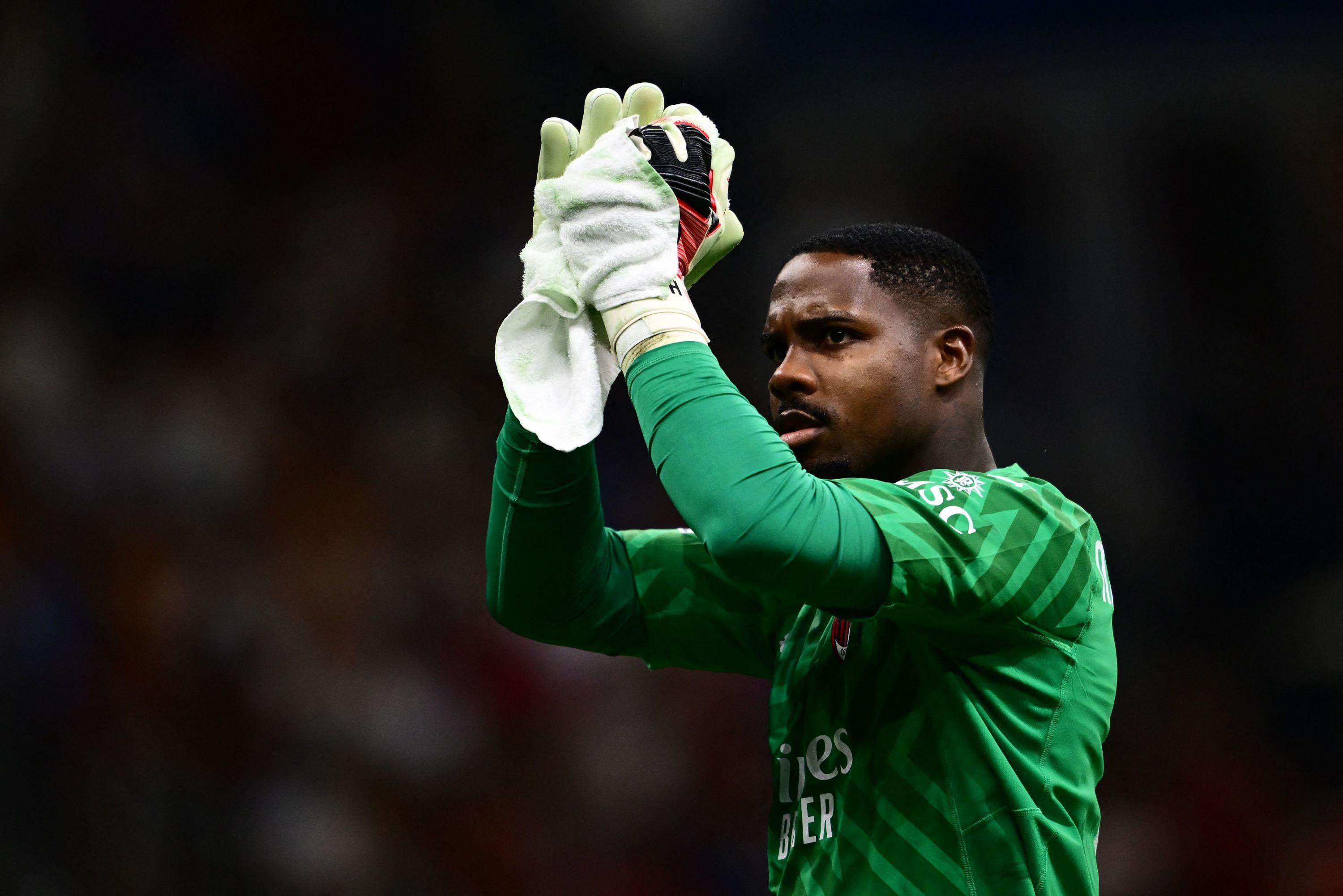 Serie A : Mike Maignan déjà de retour à l'entraînement avec l'AC Milan