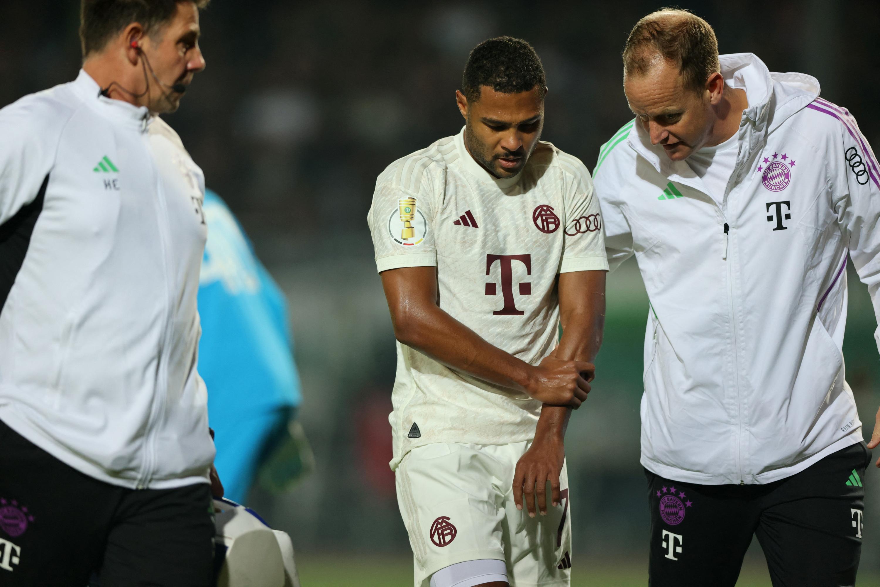 Foot : fracture de l'avant-bras pour l'attaquant du Bayern Serge Gnabry