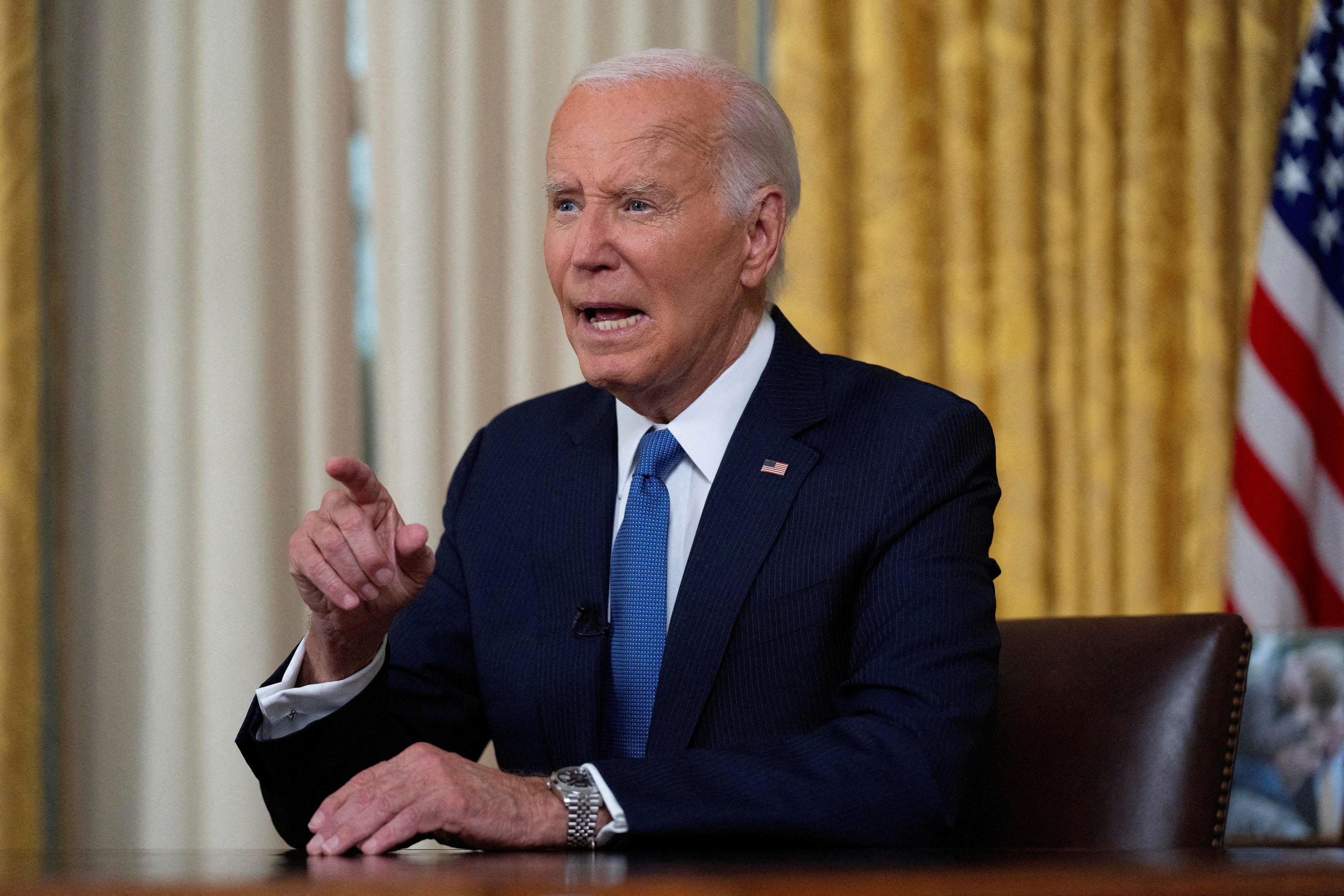 Présidentielle américaine : Joe Biden qualifie Donald Trump de «véritable danger pour la sécurité de l'Amérique»