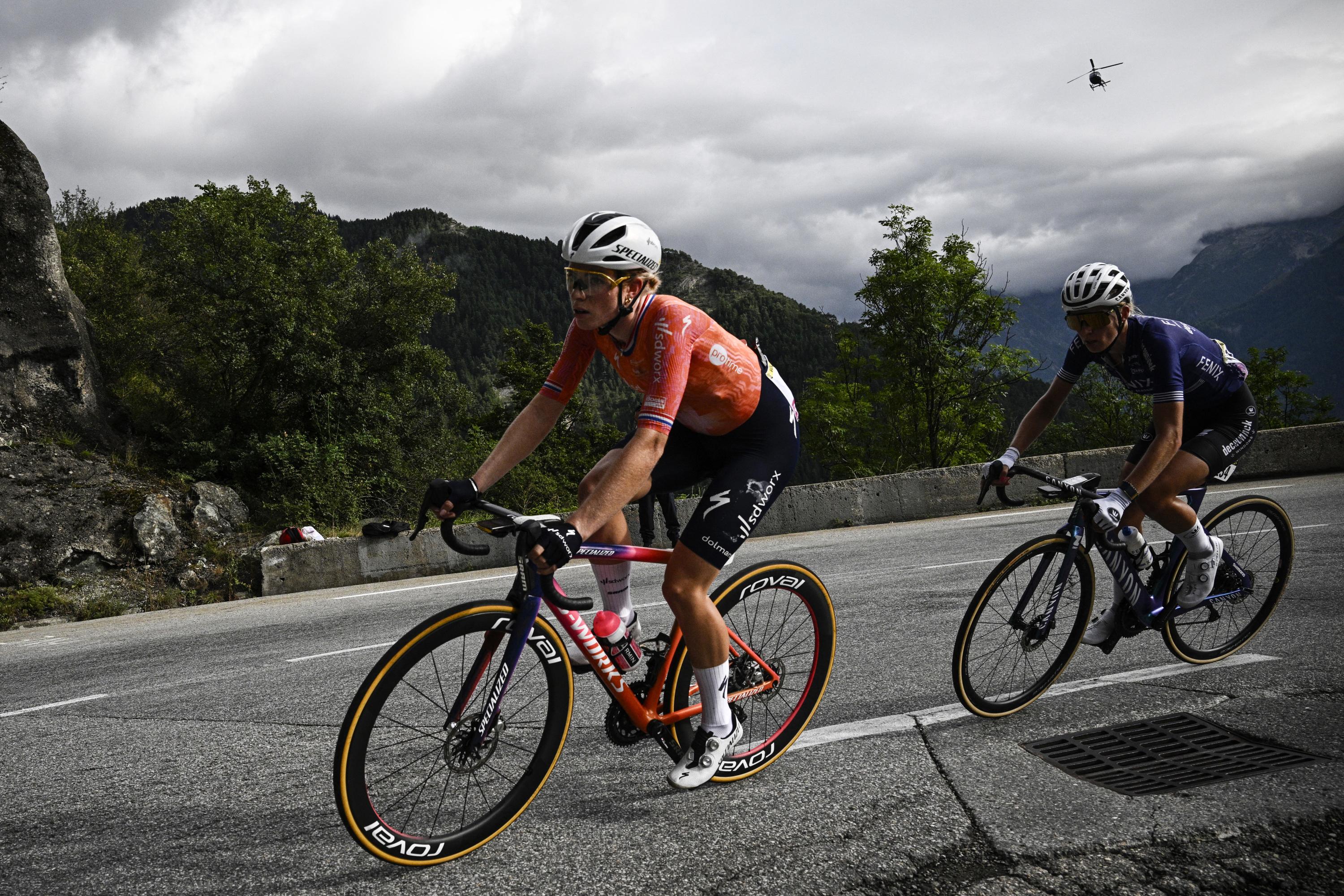 Tour de France (F): battue pour quatre secondes, Vollering reste «fière malgré tout»