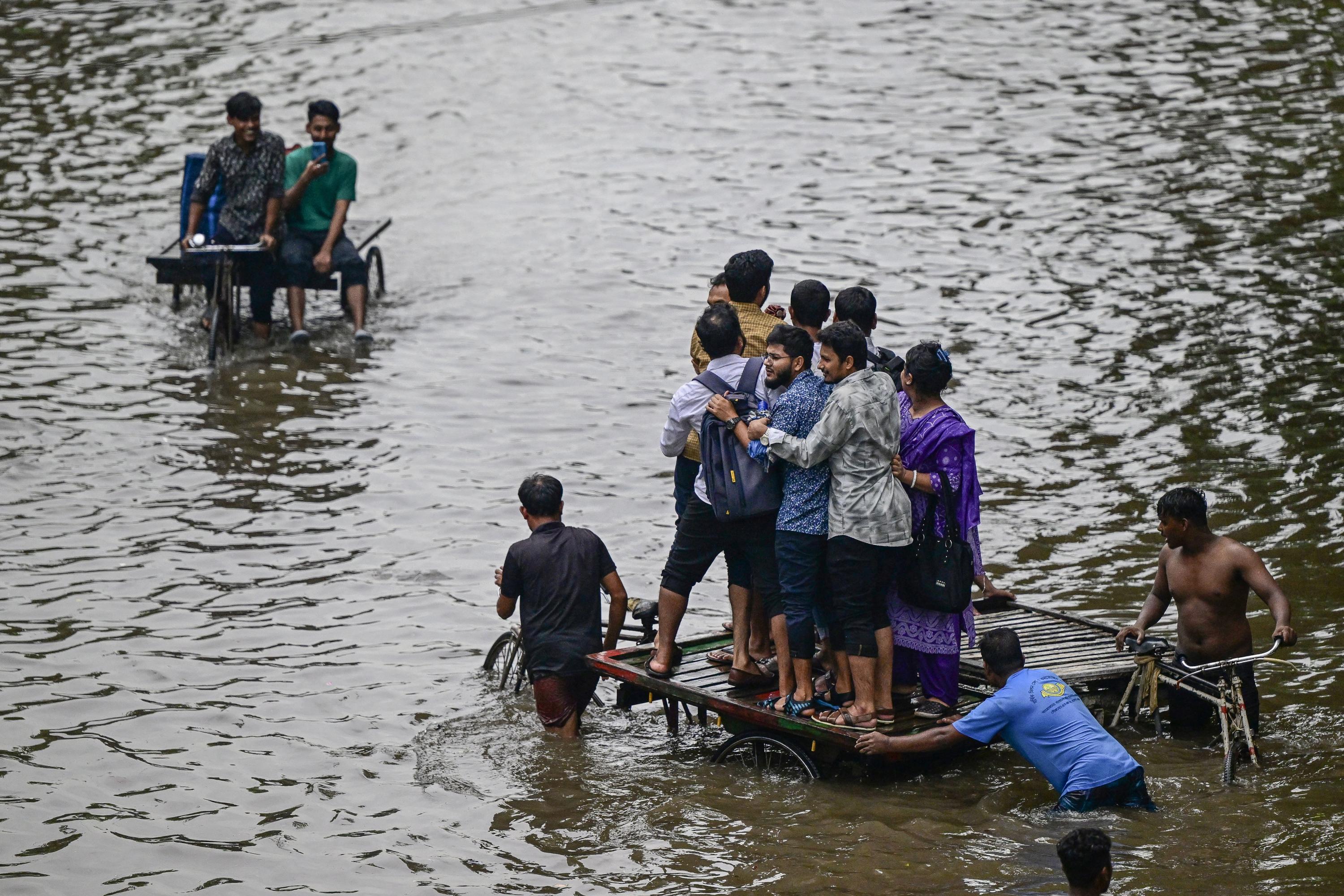 Bangladesh: les inondations font 4,5 millions de sinistrés