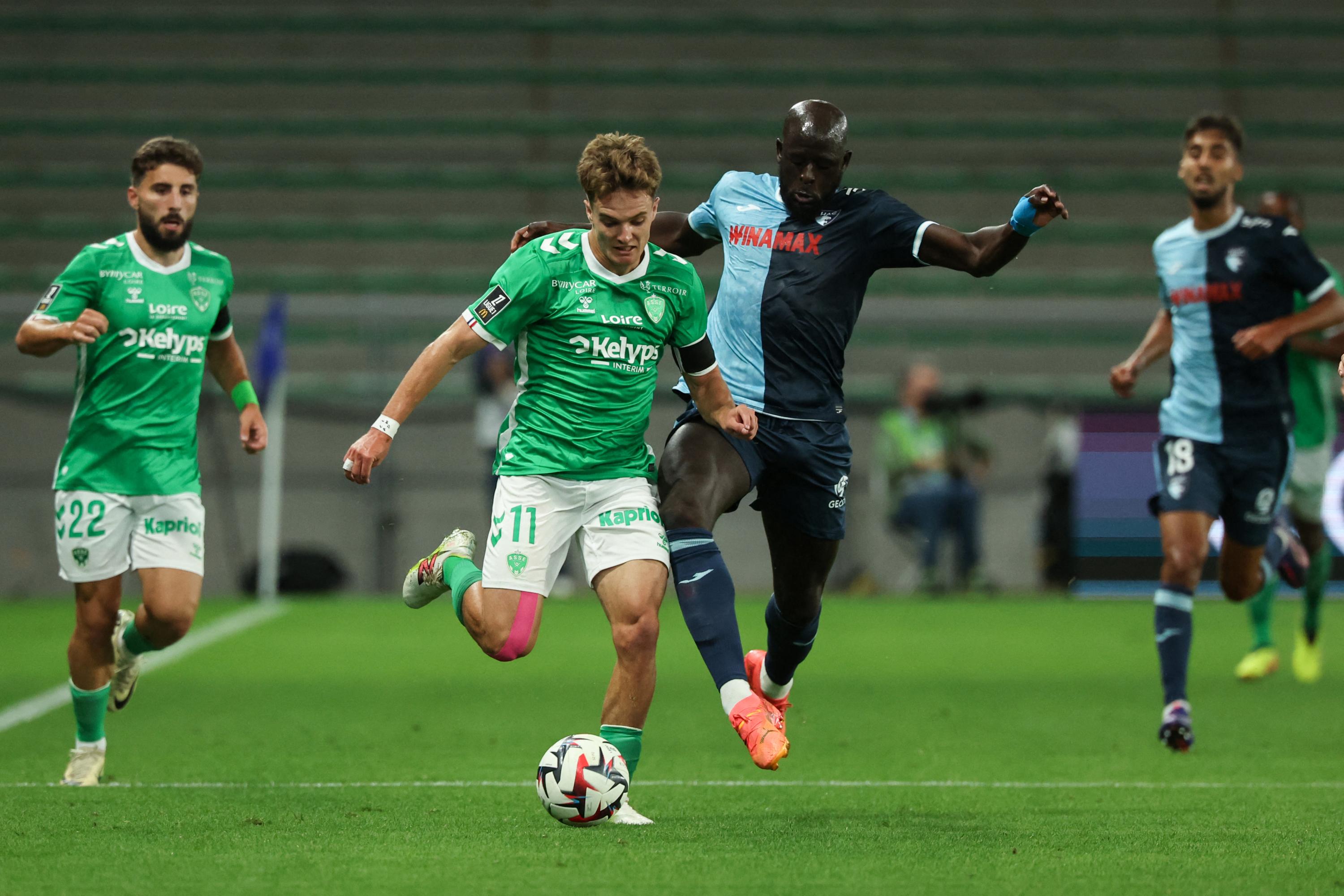 EN DIRECT - Saint-Etienne-Le Havre : les Normands frappent les premiers, les Verts dos au mur