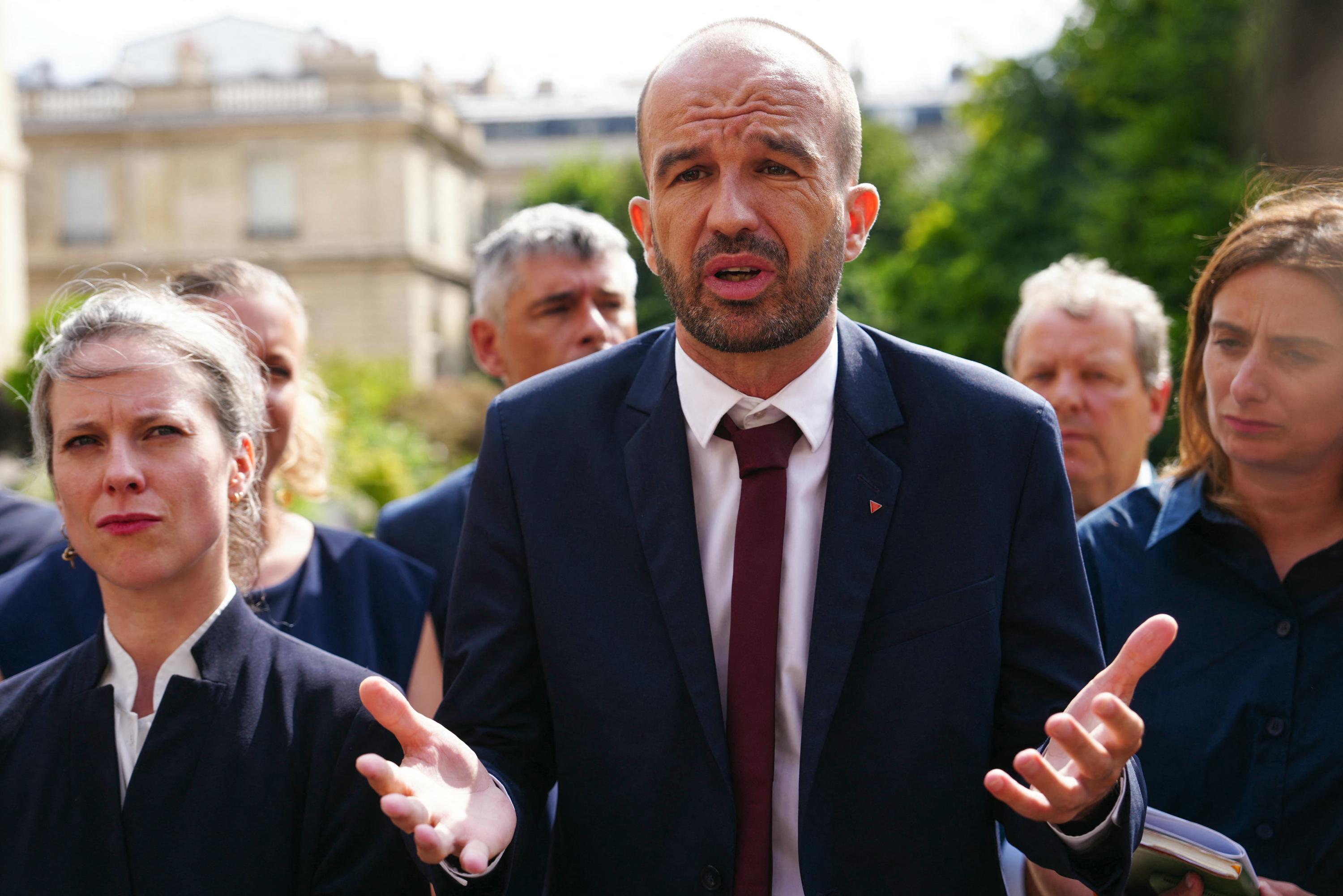 «Tout autre gouvernement que celui du NFP conduit par Lucie Castets recevra une motion de censure de notre part», prévient Bompard