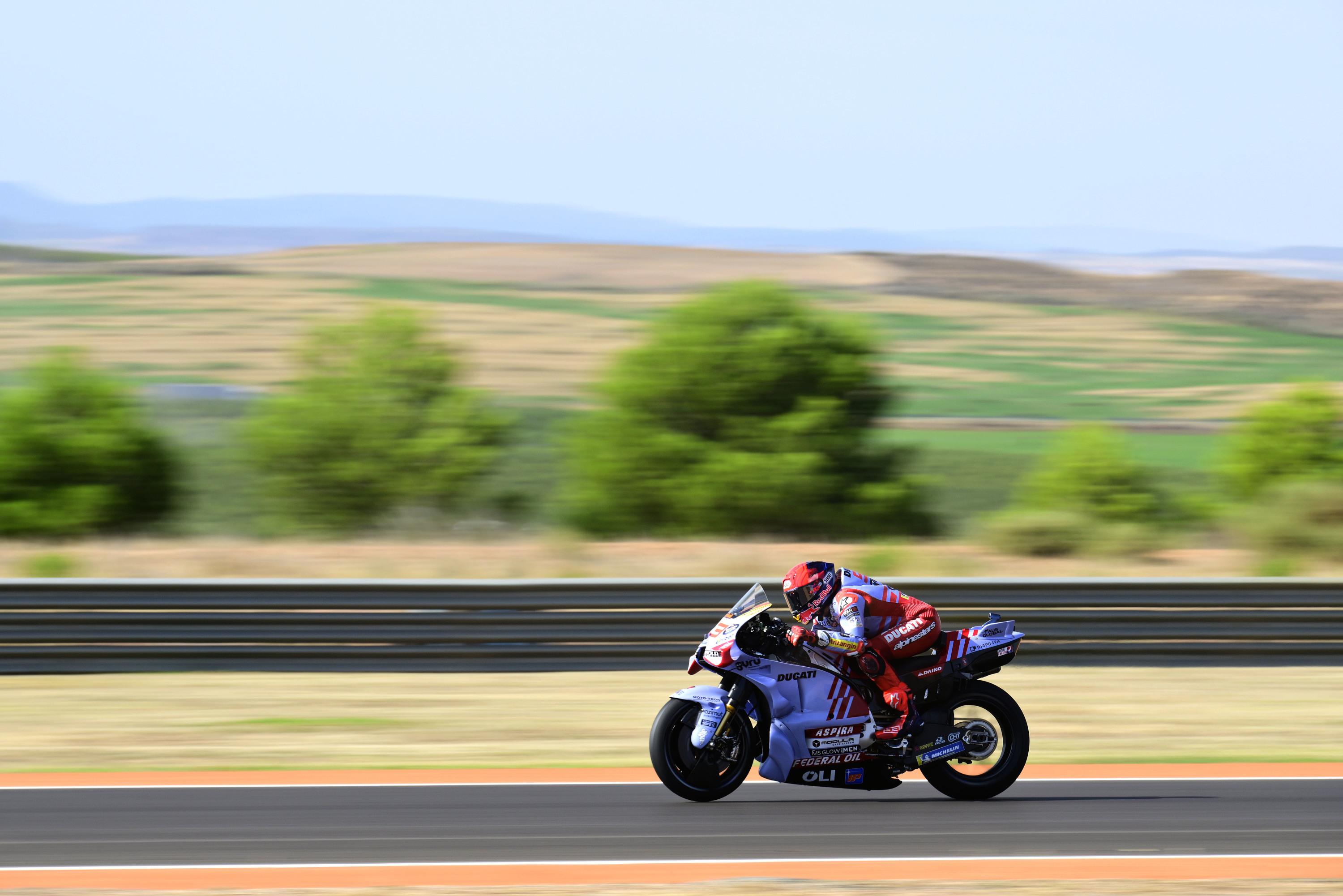 MotoGP : Marc Marquez domine les essais du Grand-Prix d'Aragon