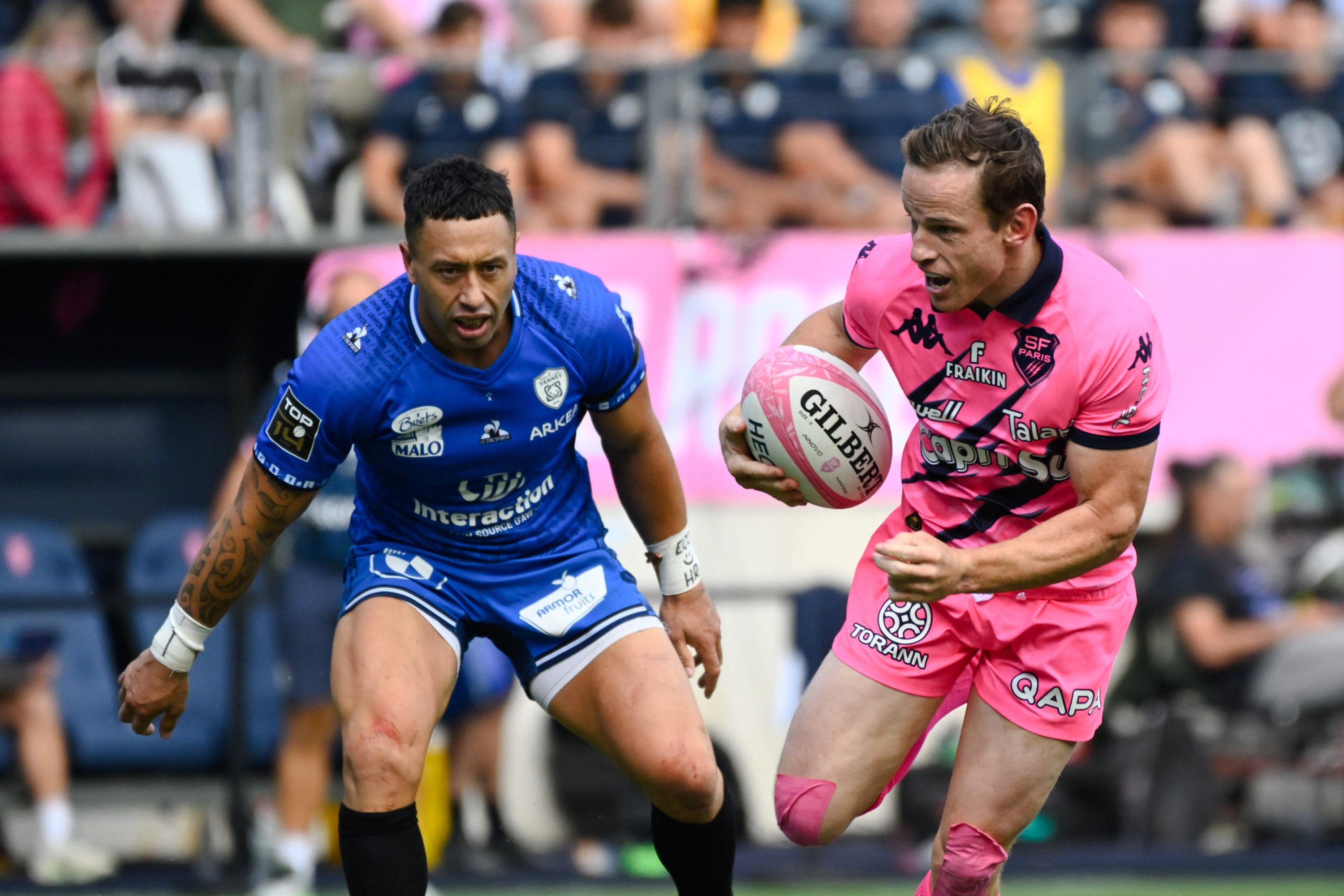 Top 14 : le Stade Français a eu chaud mais s'en sort face au promu vannetais