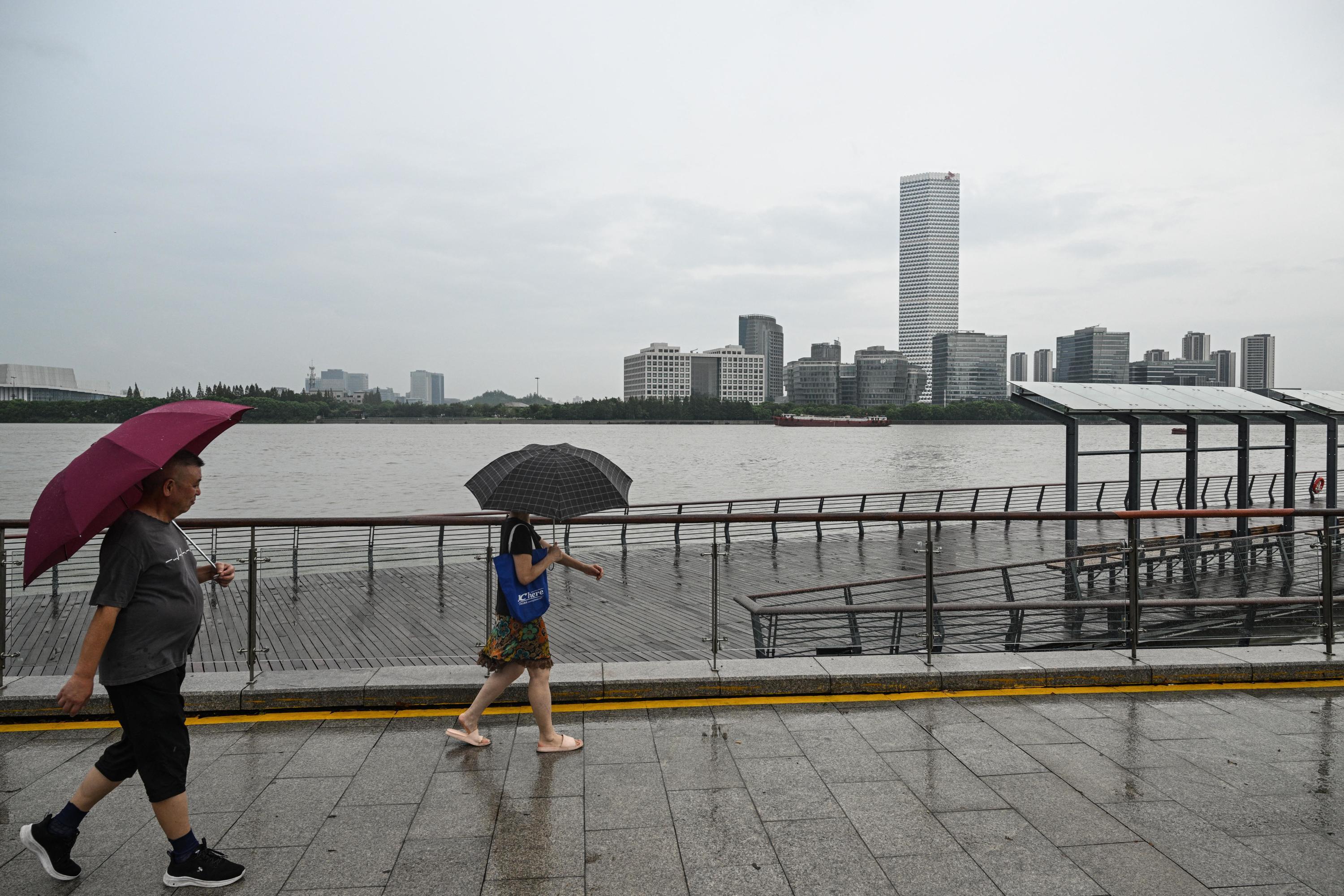 Shanghai : un deuxième typhon en moins d’une semaine