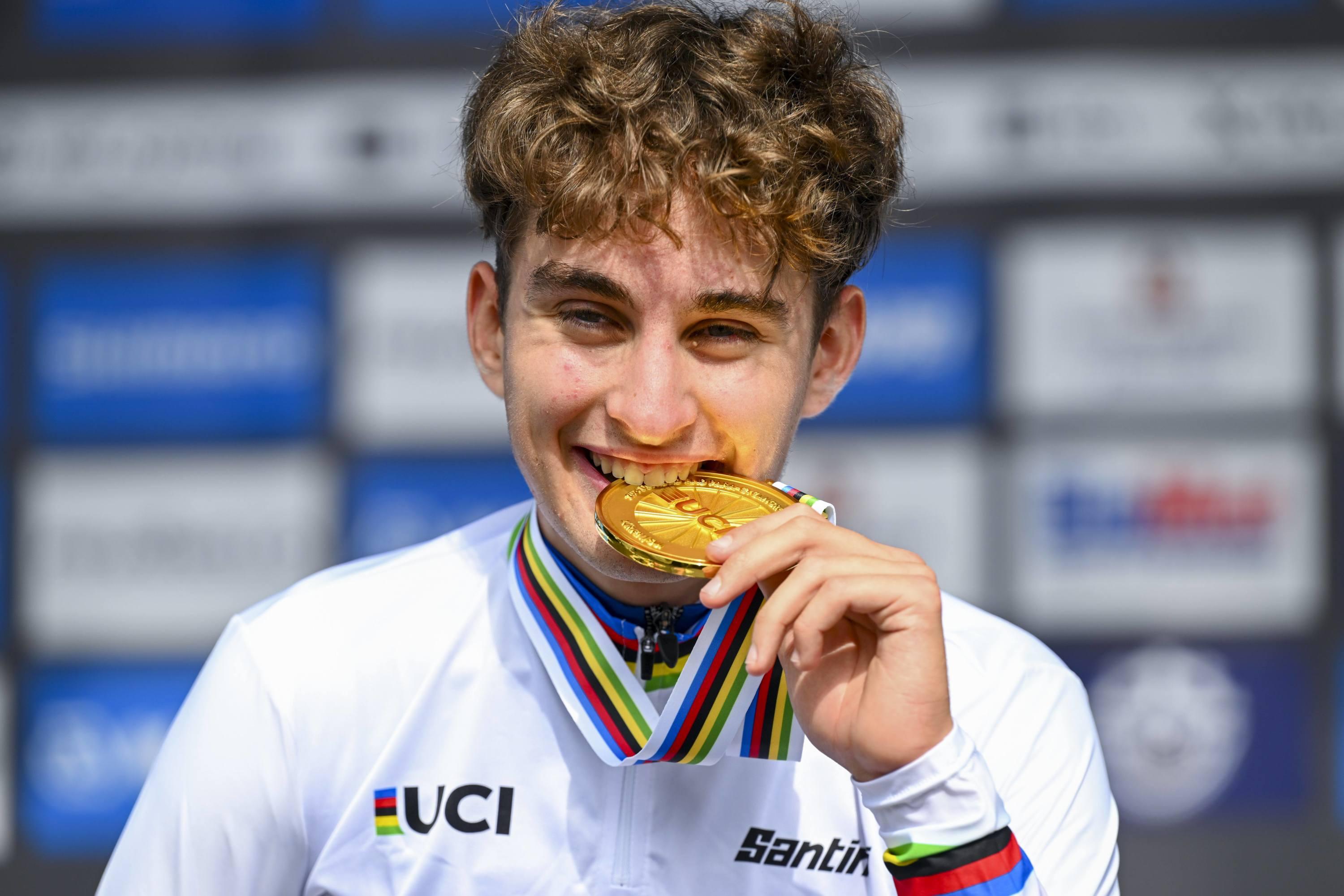 Cyclisme: l'espoir français Paul Seixas remporte le contre-la-montre juniors aux Mondiaux