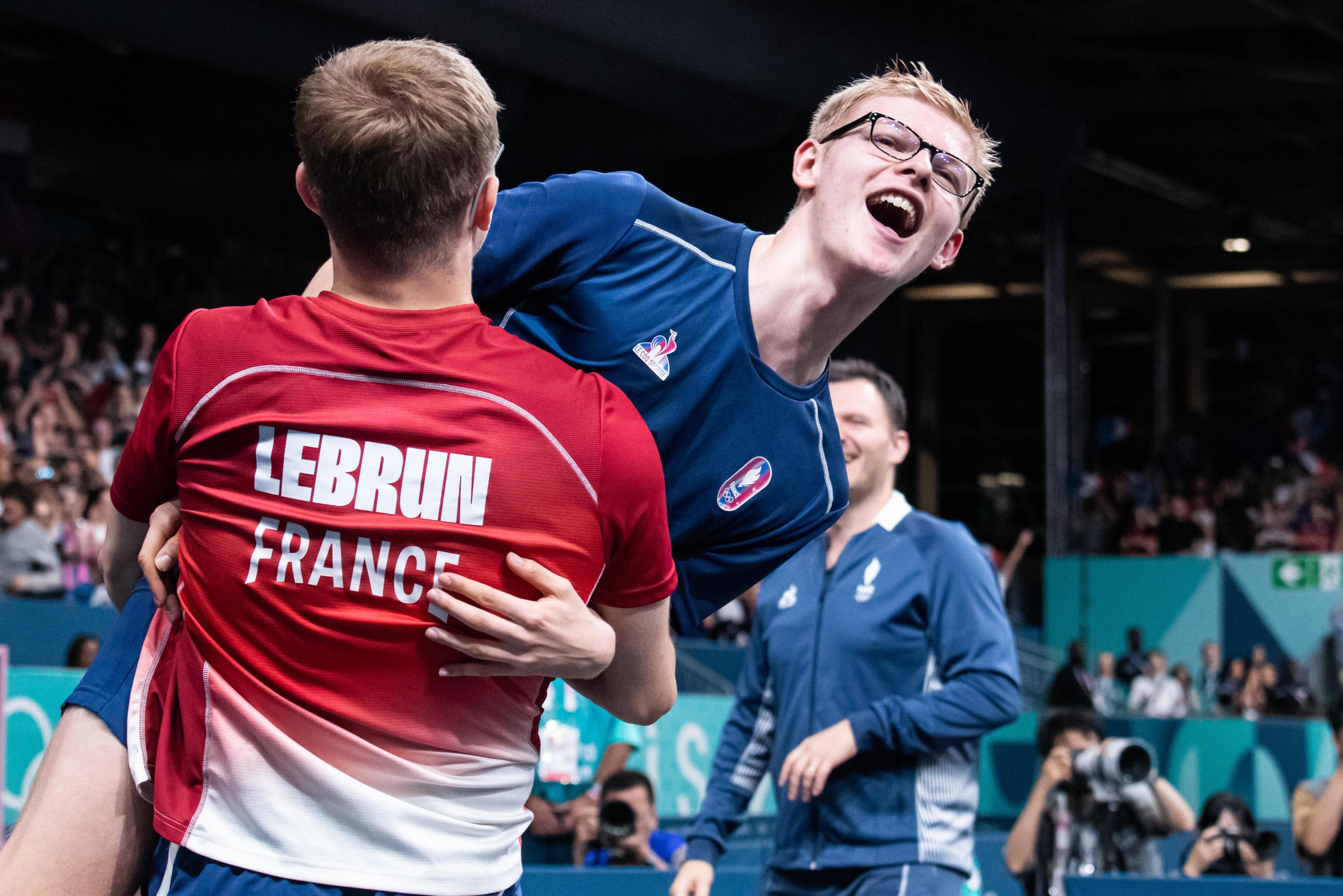 Tennis de table : les frères Lebrun s'inclinent en demi-finale du tournoi de Pékin