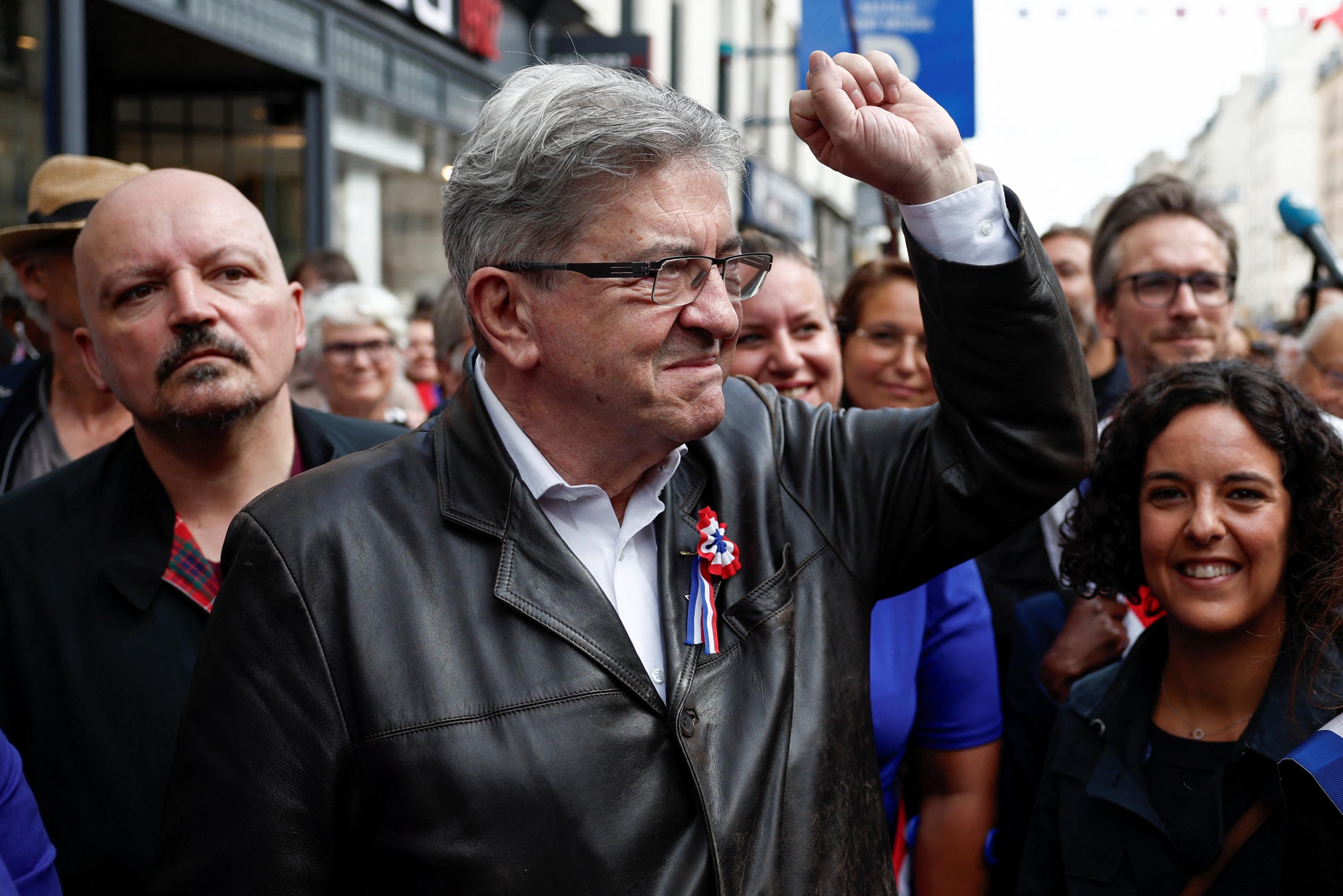 Mélenchon appelle à «mettre des drapeaux palestiniens partout» à l’université