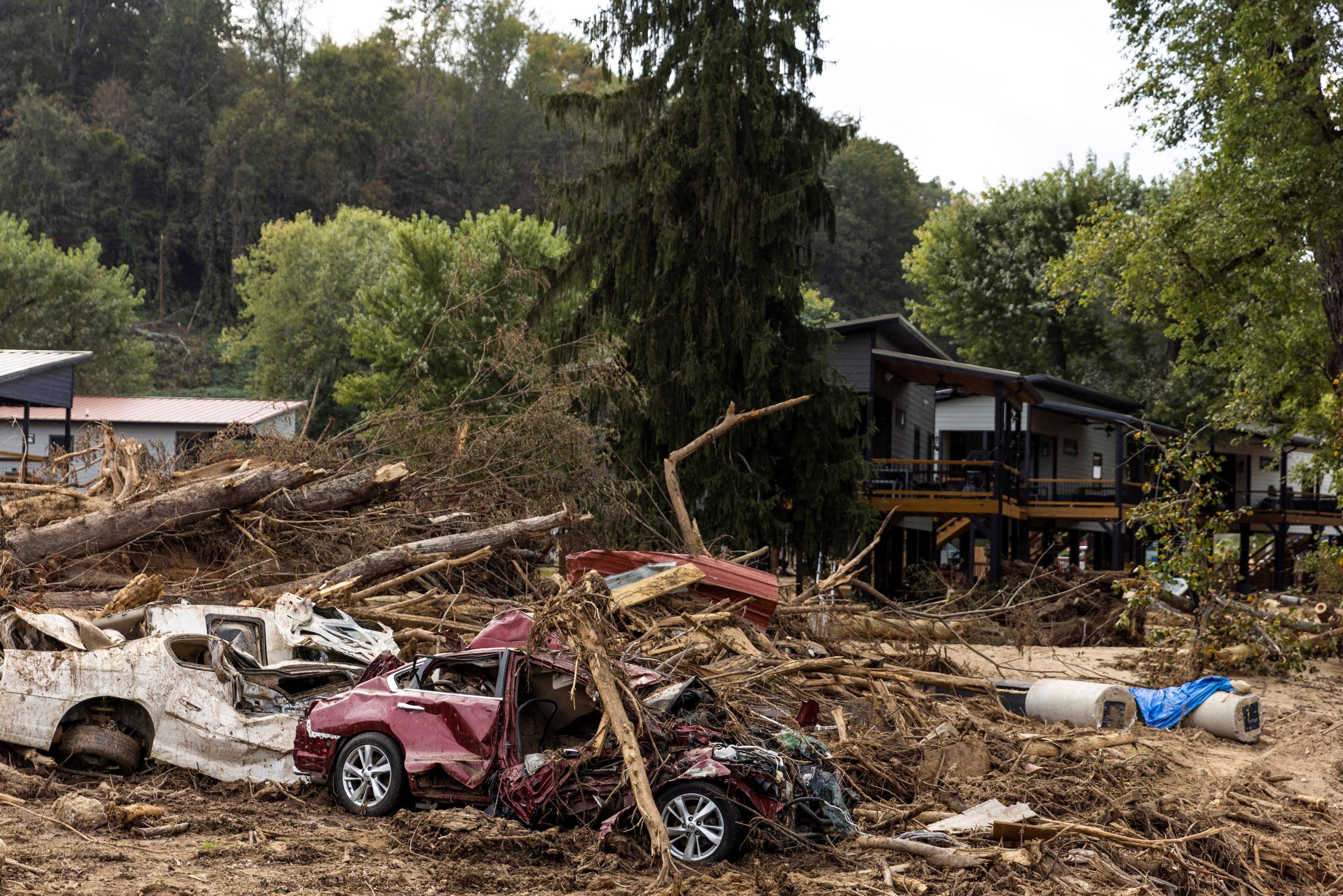 Ouragan Hélène : les habitants d'Asheville privés d'eau courante