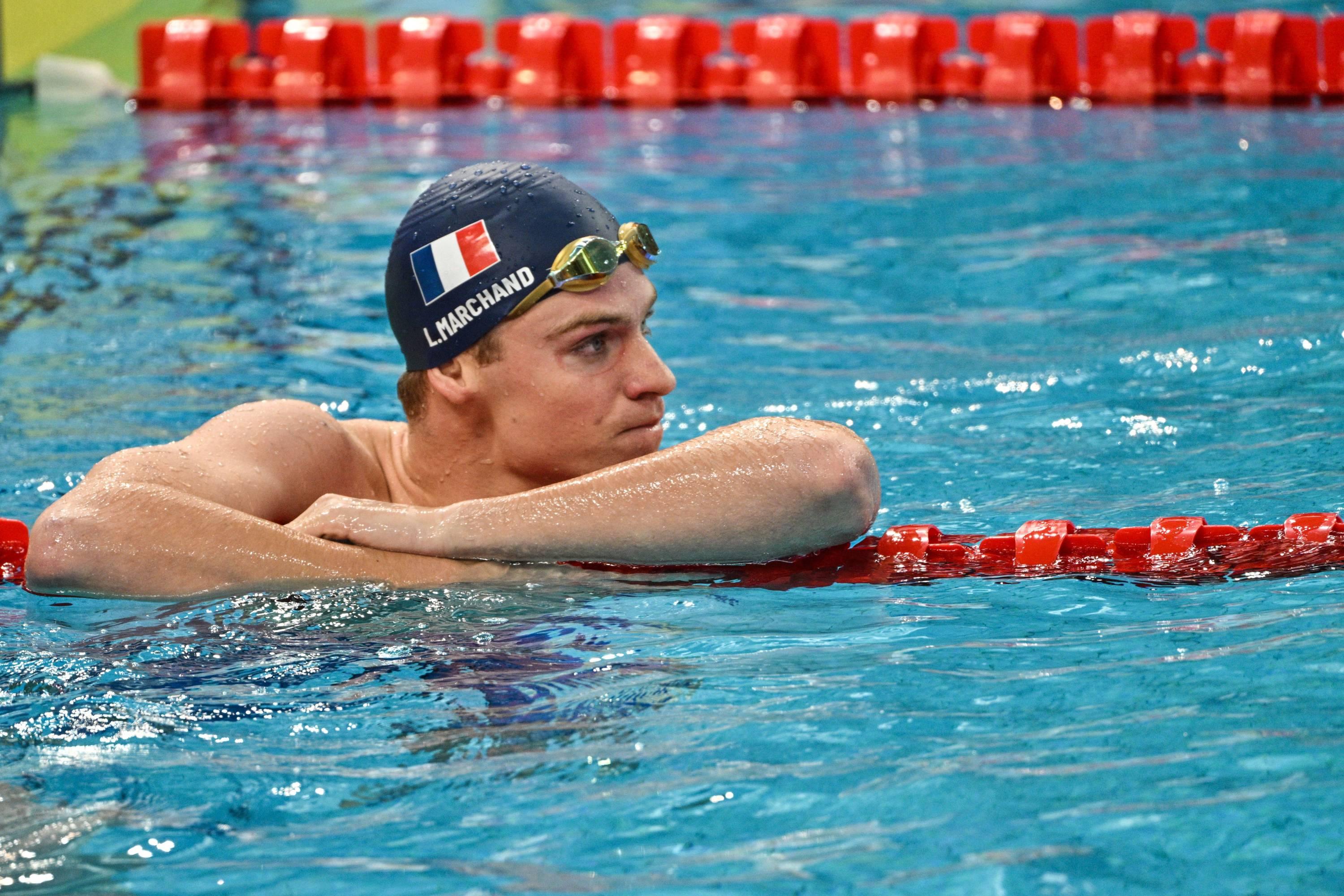 Natation : Léon Marchand bat un nouveau record de France en petit bassin à Shanghai