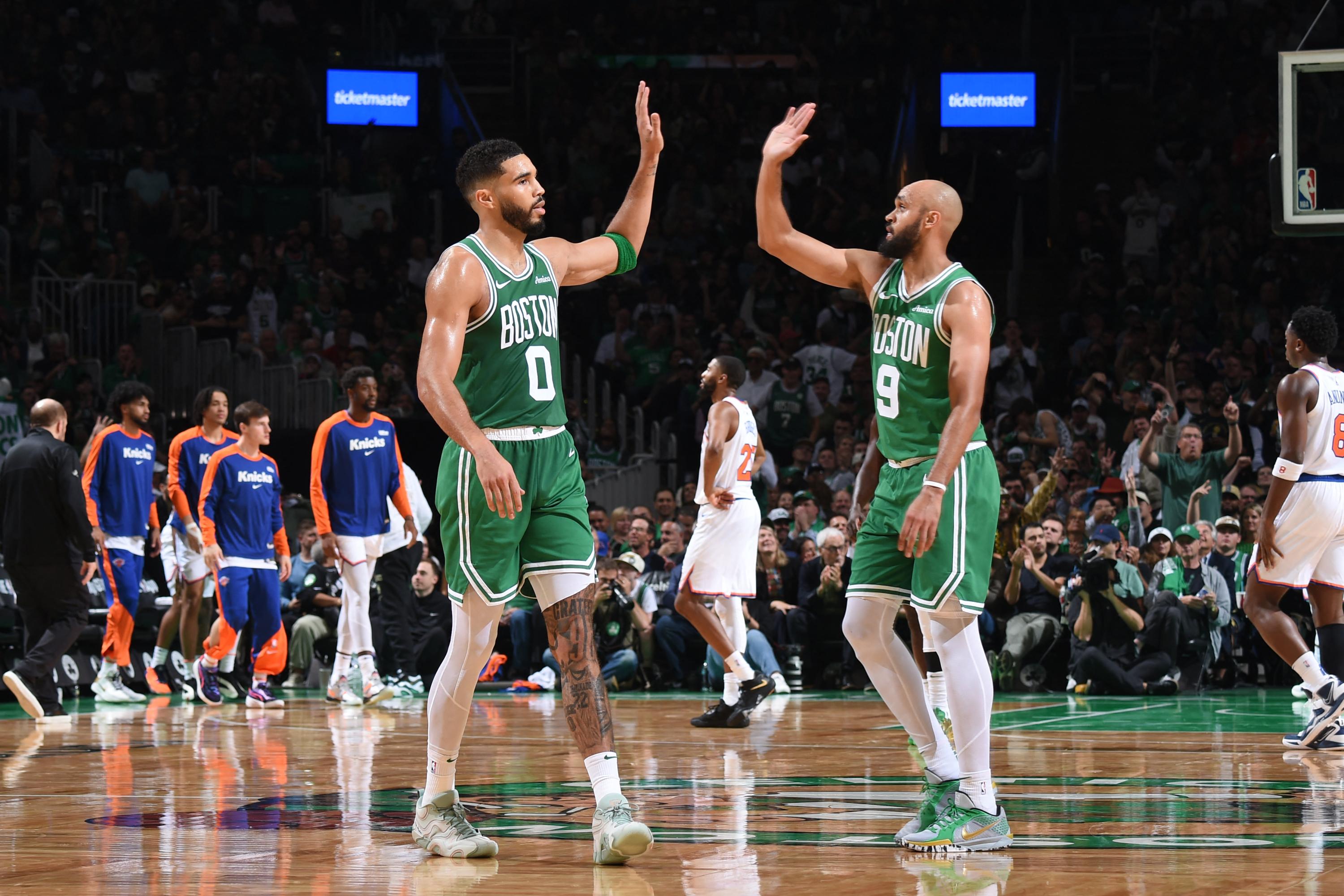 NBA : diaboliques d’adresse, les Celtics détruisent New York en ouverture de la saison