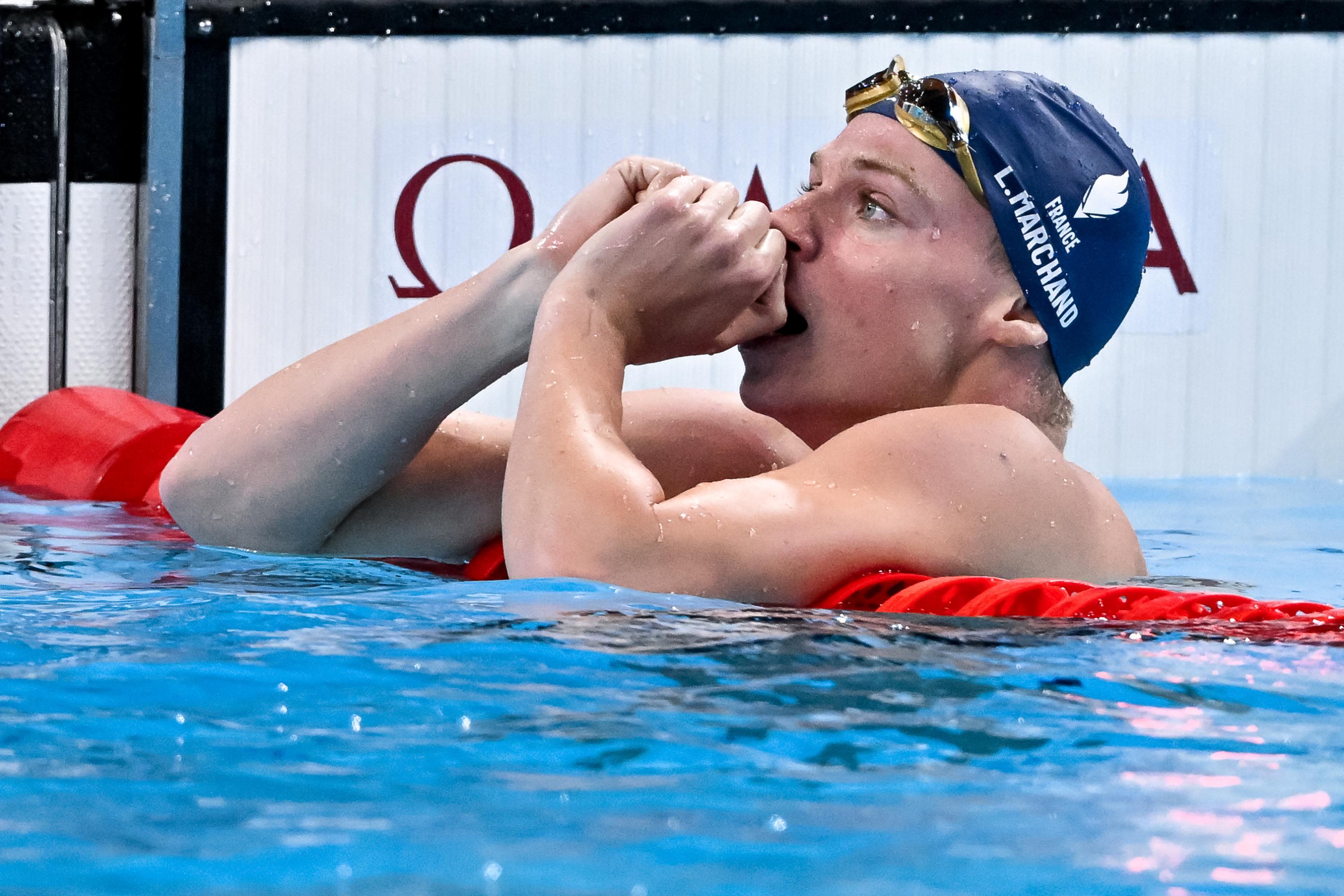 Natation: Marchand en finale du 200m quatre nages mais en repêchages sur 100m nage libre à Incheon