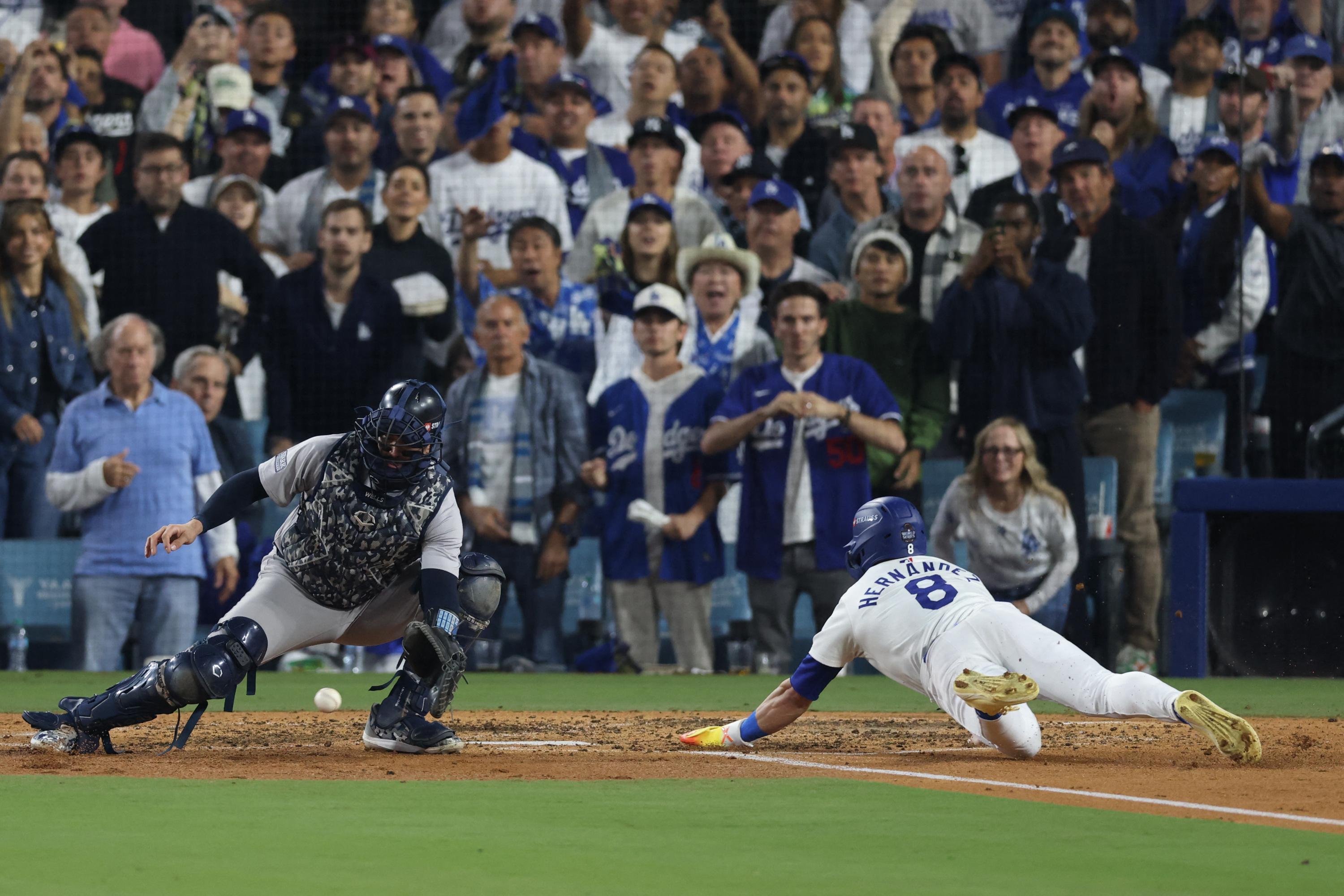 Baseball : les Dodgers et Ohtani renversent les Yankees lors du premier match des Séries mondiales