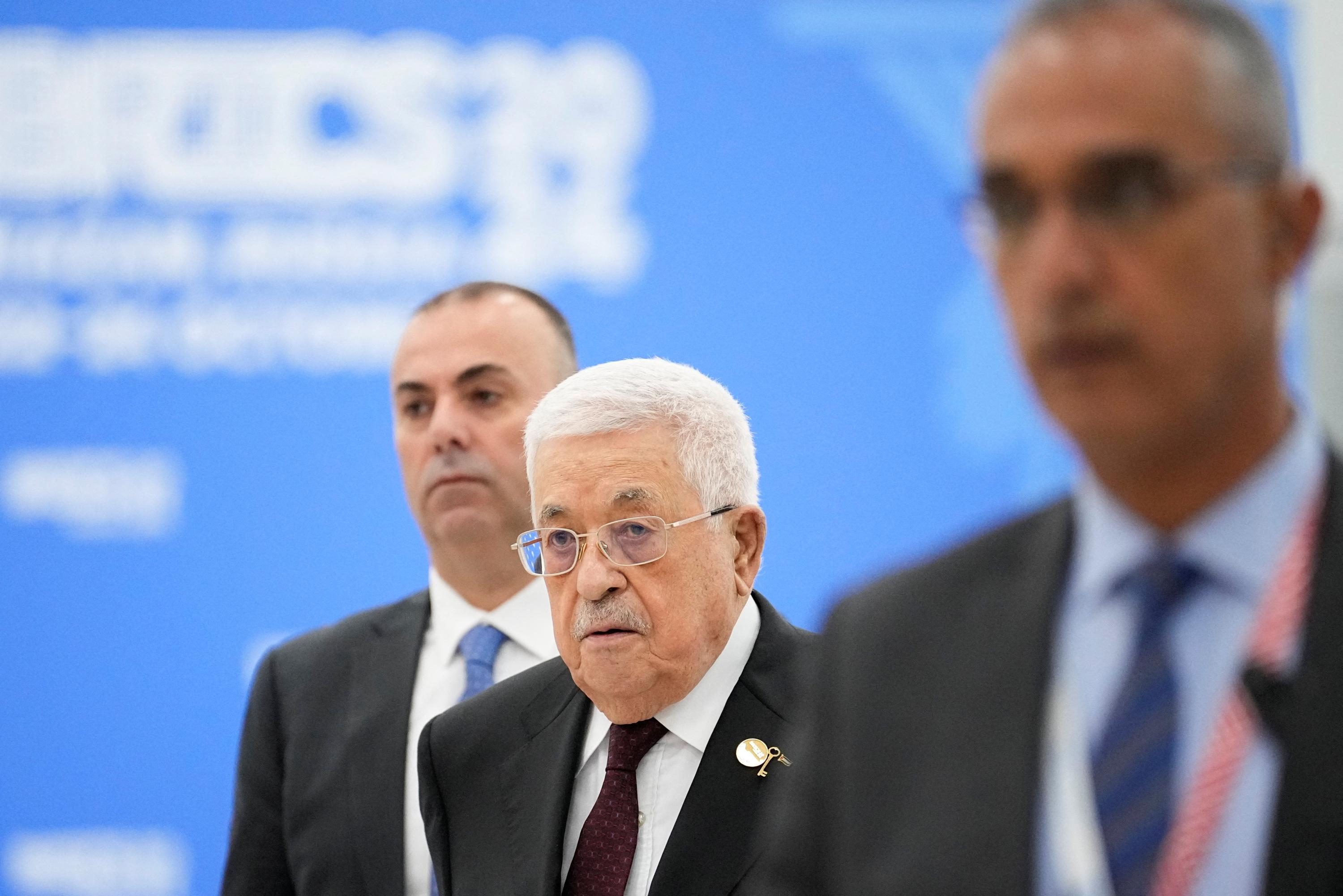 Mahmoud Abbas, le président palestinien, se dit confiant que Trump soutiendra «les aspirations légitimes» des Palestiniens