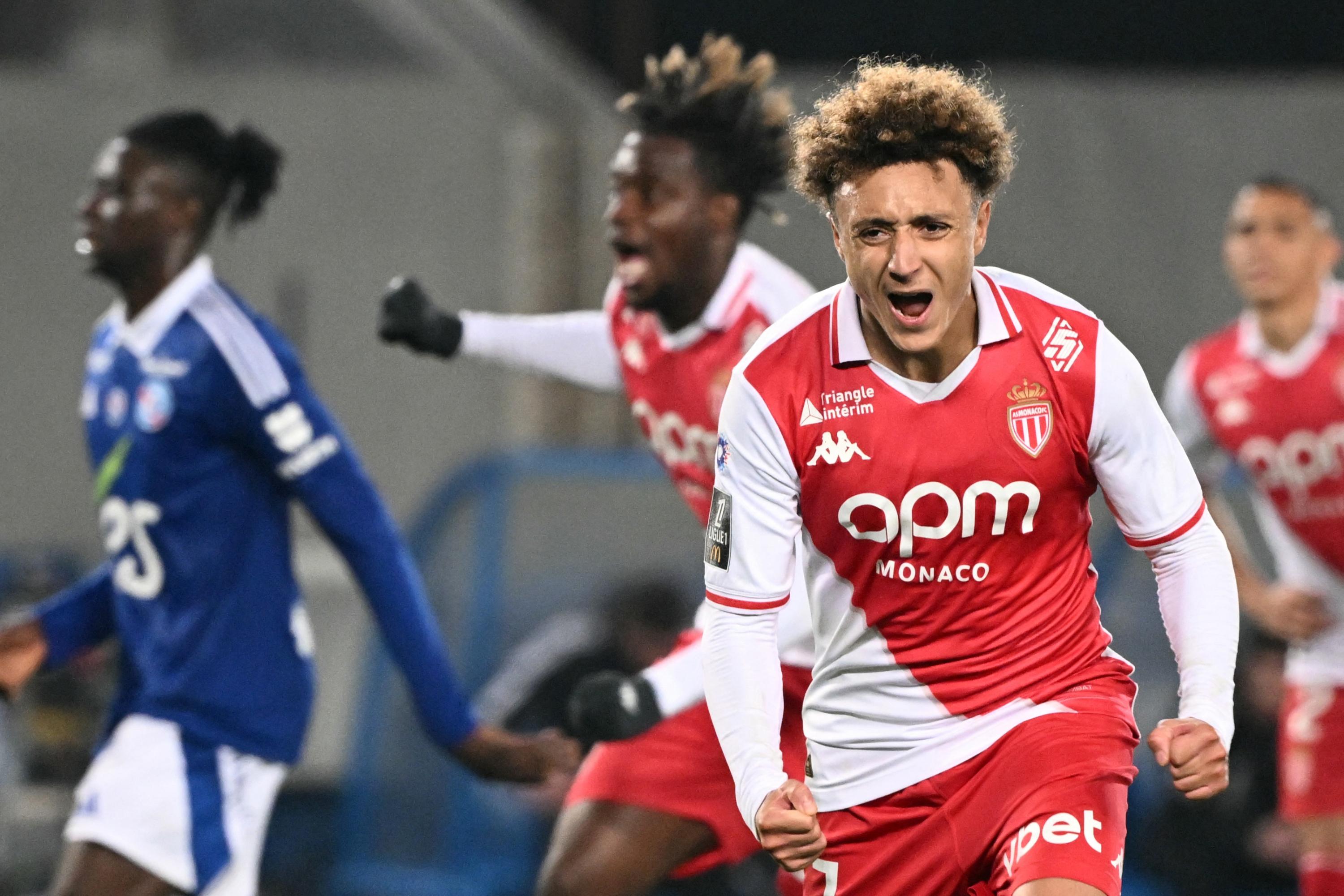 Ligue 1 : porté par un grand Ben Seghir, Monaco renverse Strasbourg et se relance