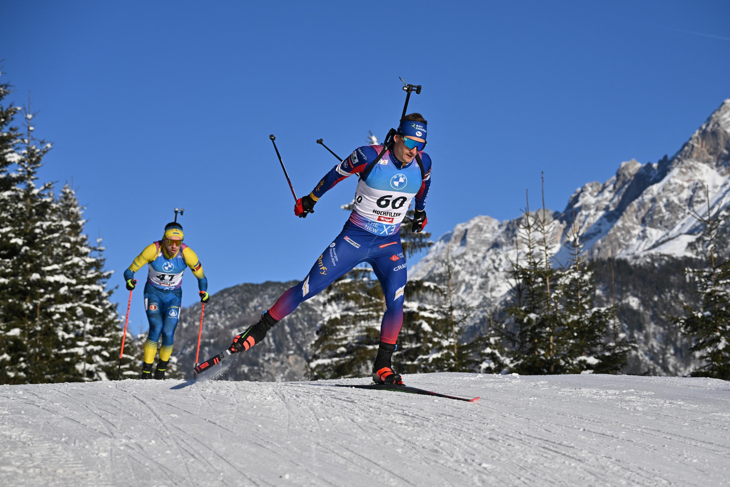 Biathlon : Fabien Claude se classe troisième du sprint de Hochfilzen, Johannes Boe l’emporte