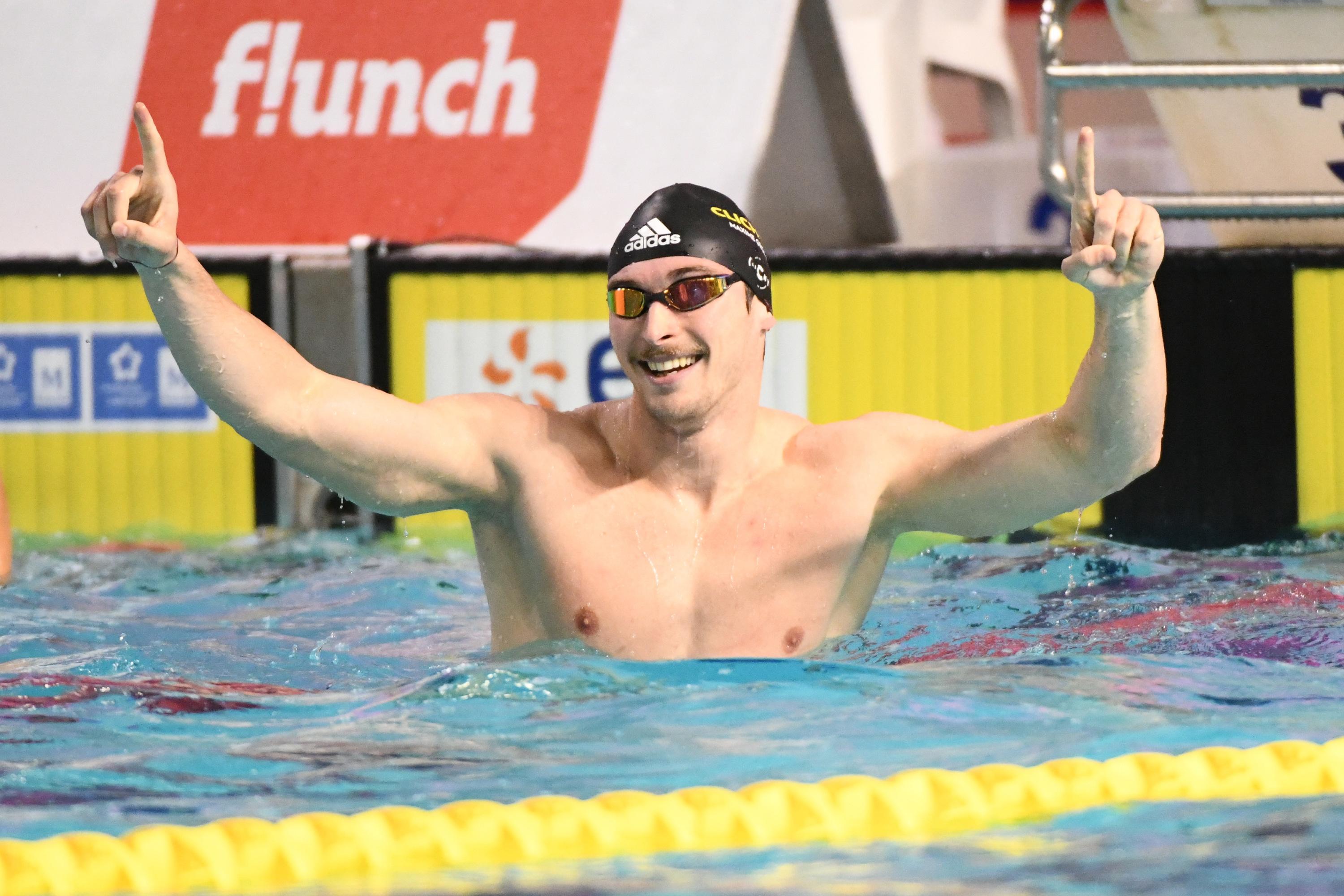 Natation : Maxime Grousset vice-champion du monde sur 100m papillon