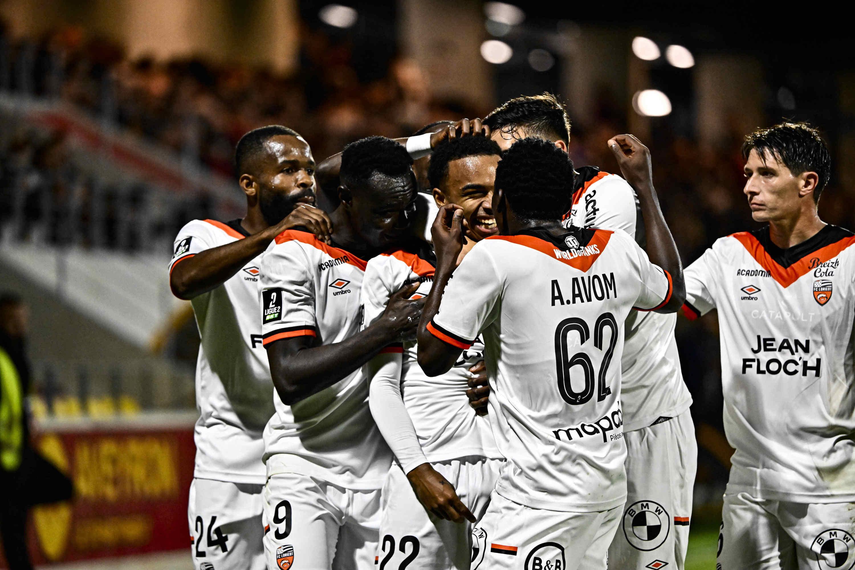 Ligue 2 : Lorient nouveau leader après son succès sur le Paris FC