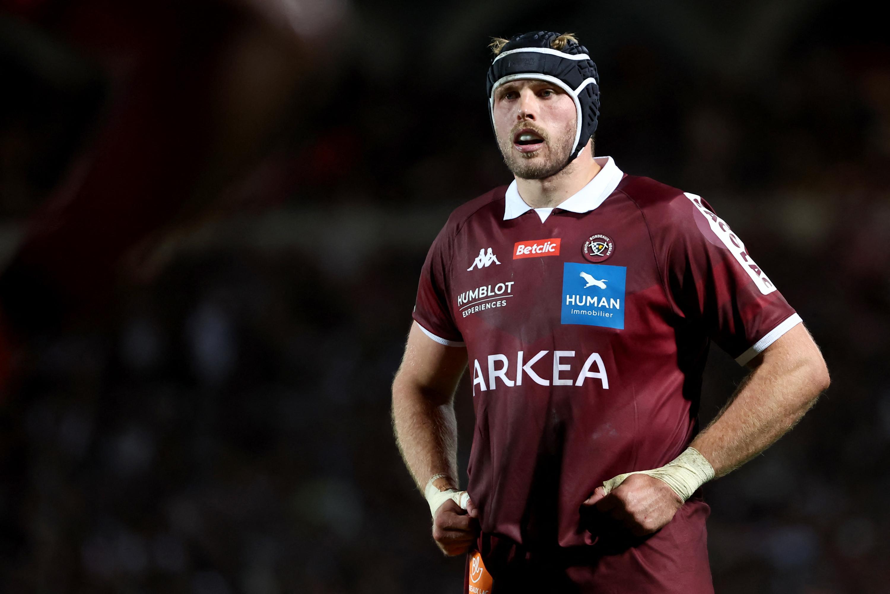 Top 14 : au moins deux mois d’absence pour Jonny Gray avec l’UBB