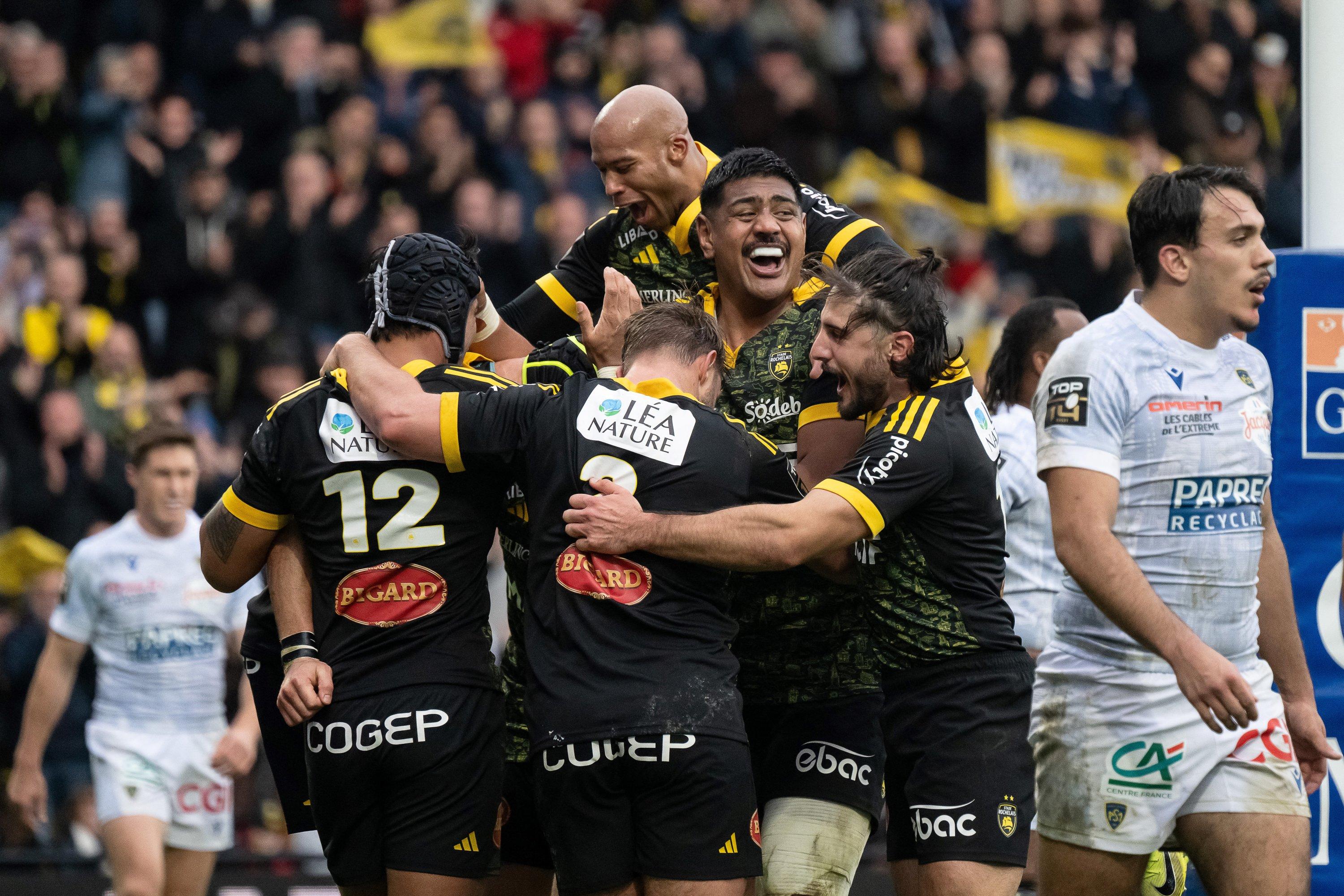 La Rochelle sort vainqueur d’un combat intense et indiscipliné face à Clermont