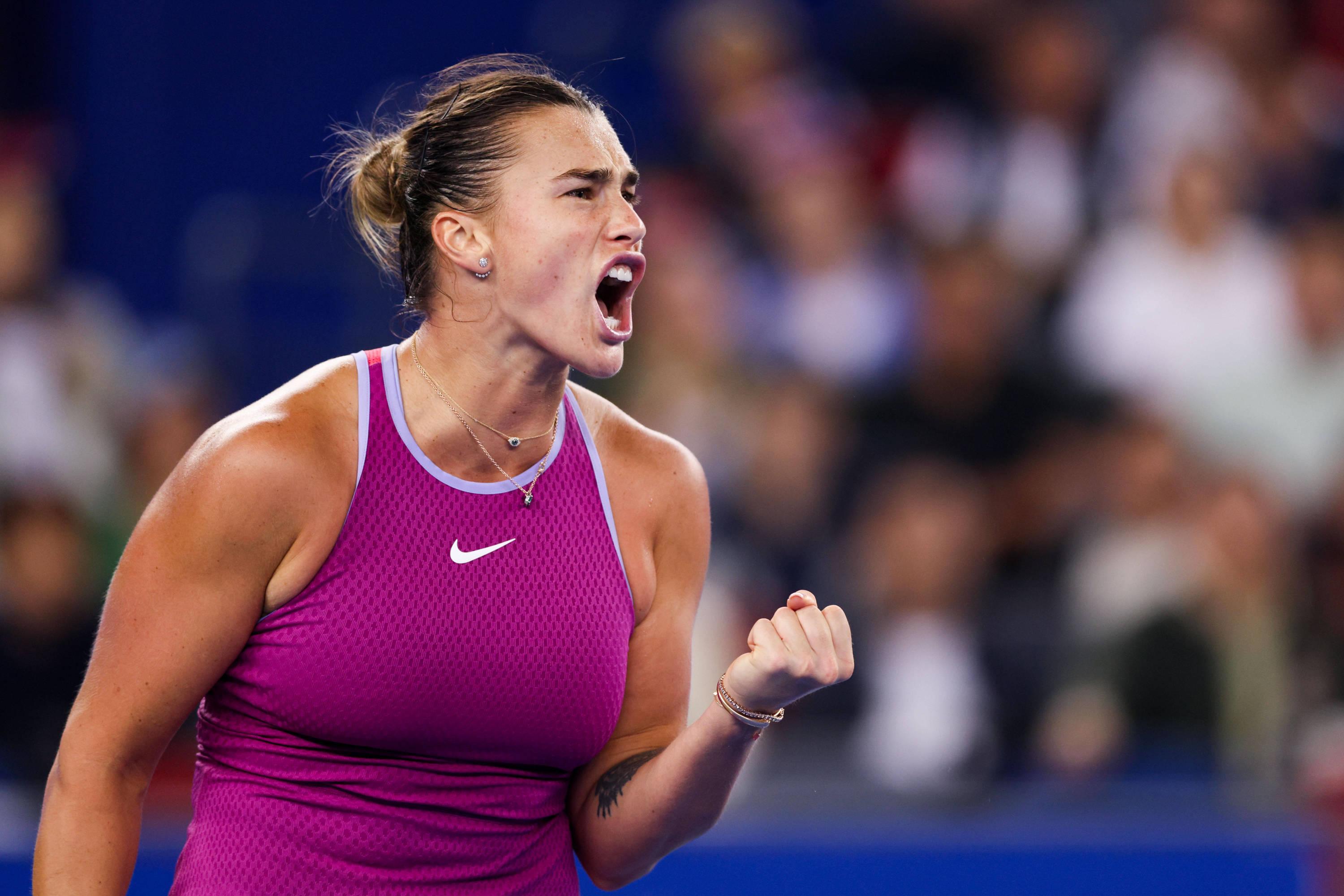 Tennis : Sabalenka accroît son avance, Garcia dégringole à la WTA