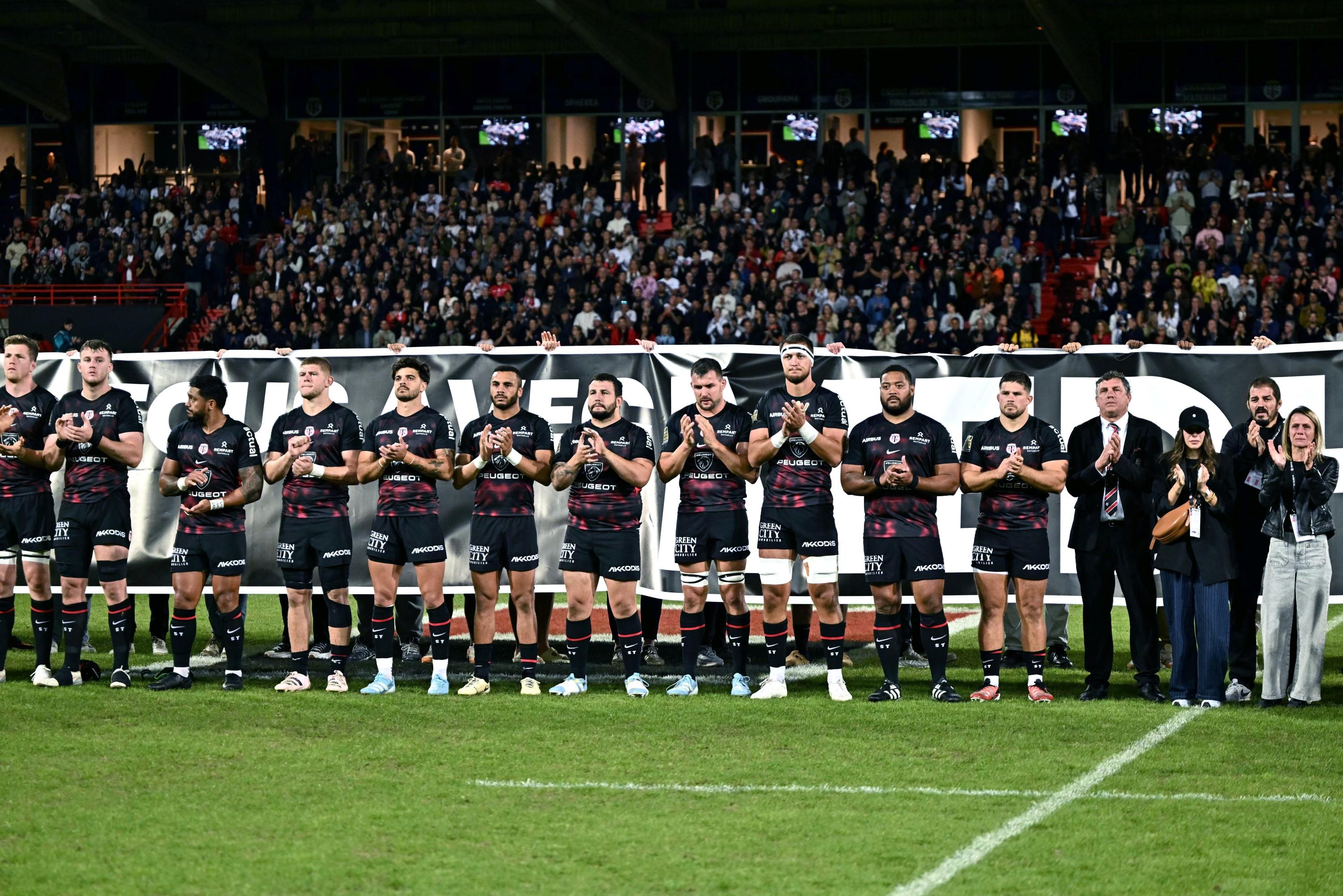 En déplacement en Afrique du Sud, le Stade Toulousain a rendu hommage au jeune Medhi Narjissi, disparu en août dernier