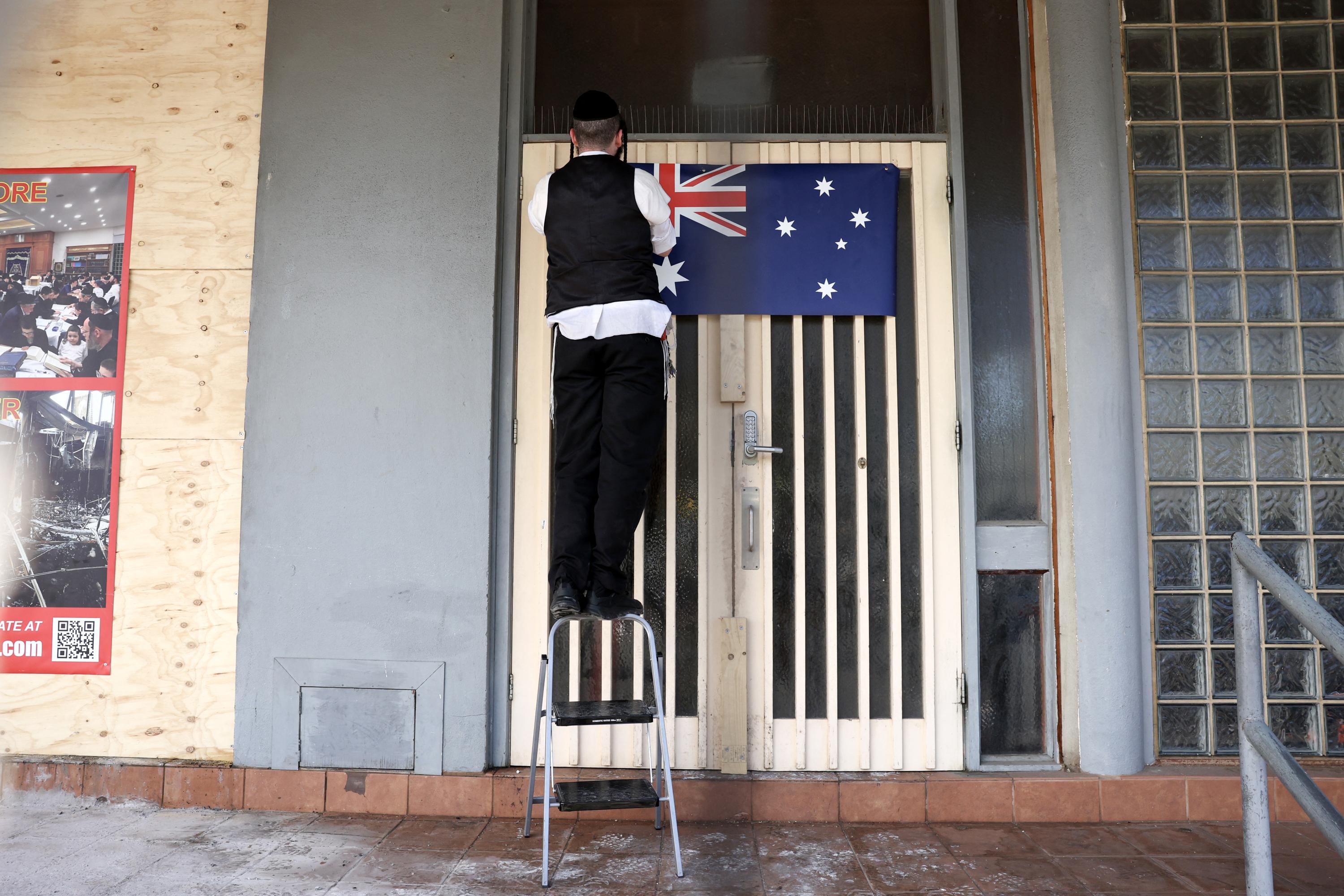 Australie: des croix gammées dessinées sur une synagogue de Sydney