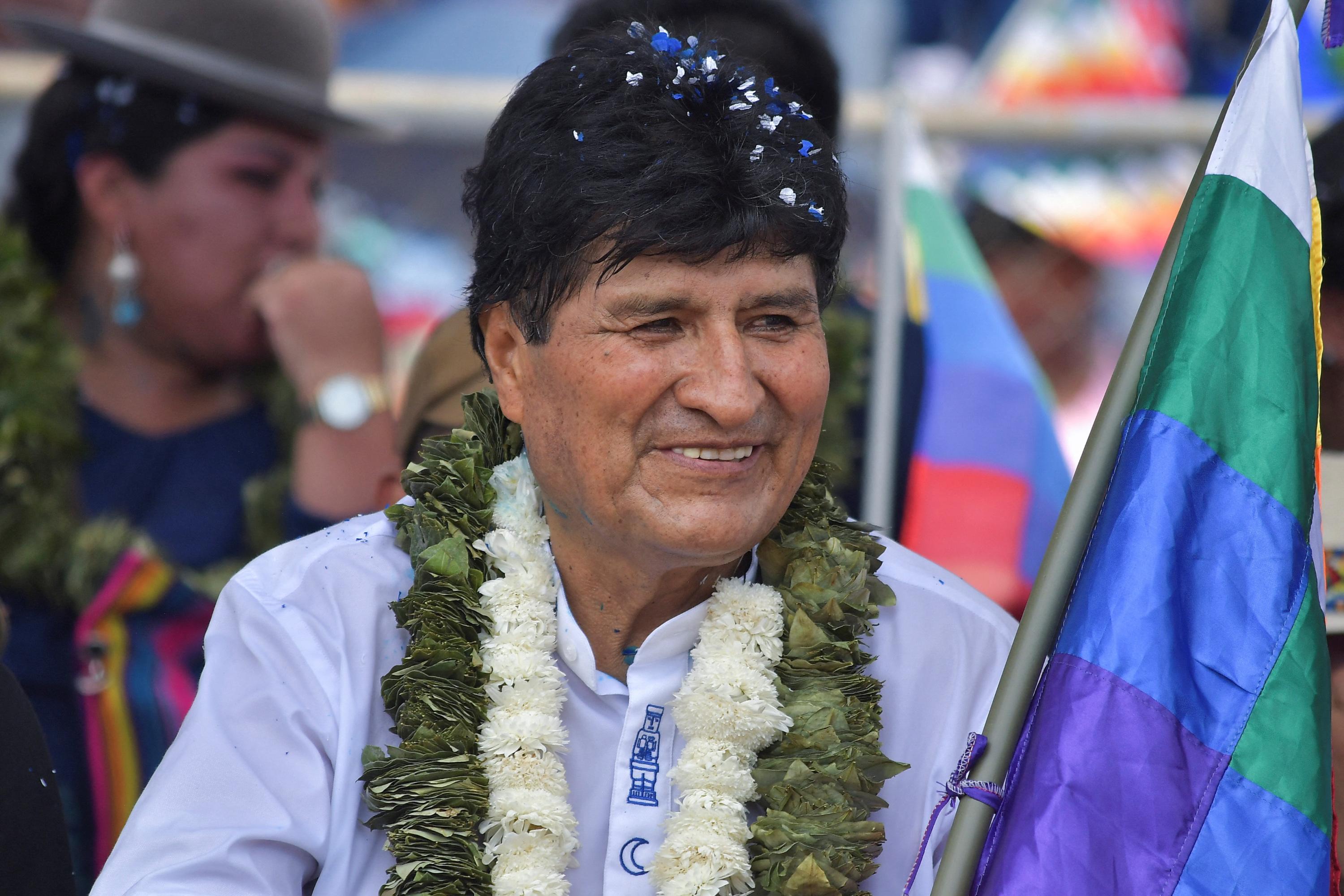 Bolivie : un juge ordonne l'arrestation de l'ex-président Morales pour «traite» de mineure