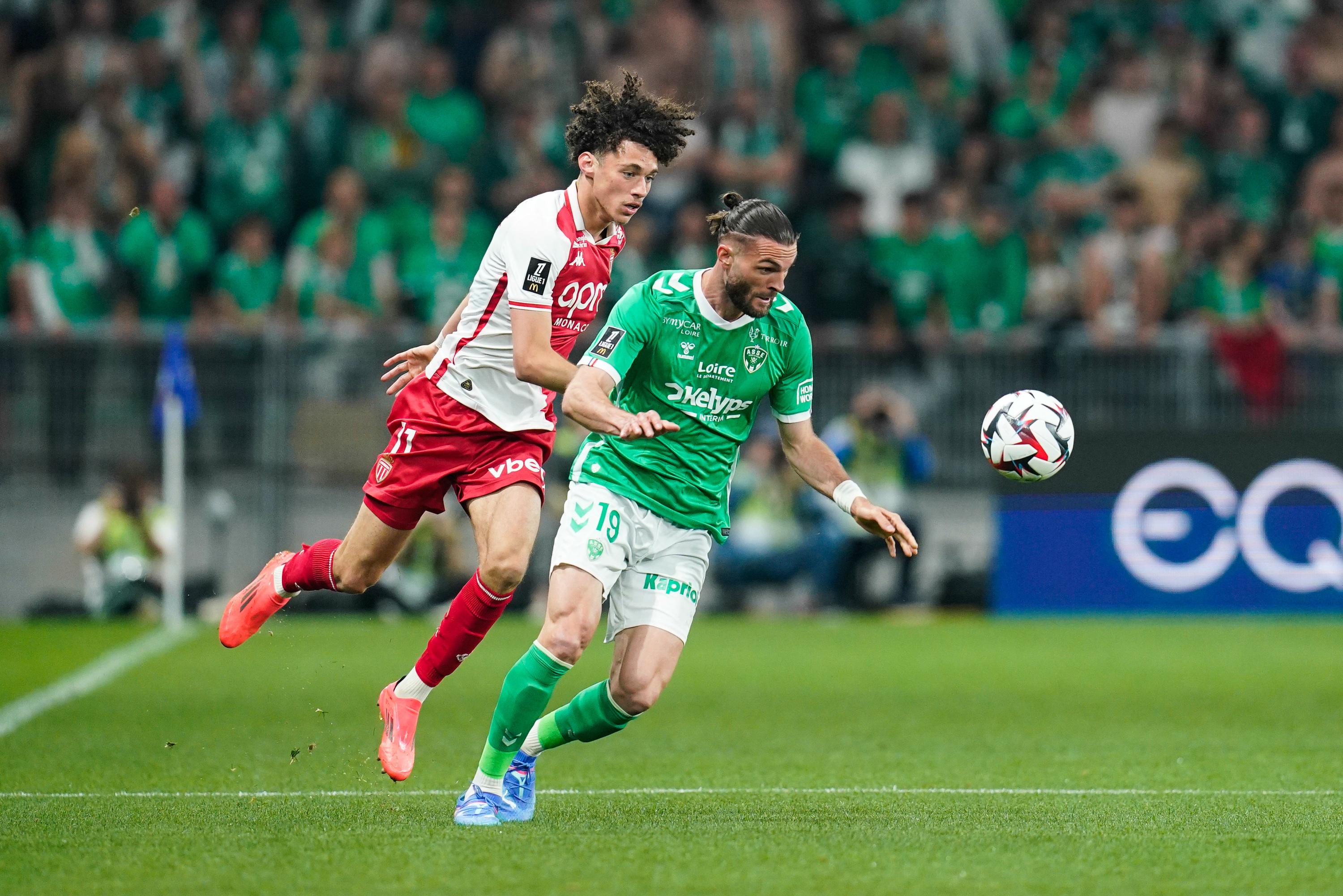 EN DIRECT - Saint-Étienne-Monaco : les Verts tentent de revenir après l’ouverture du score précoce de l’ASM