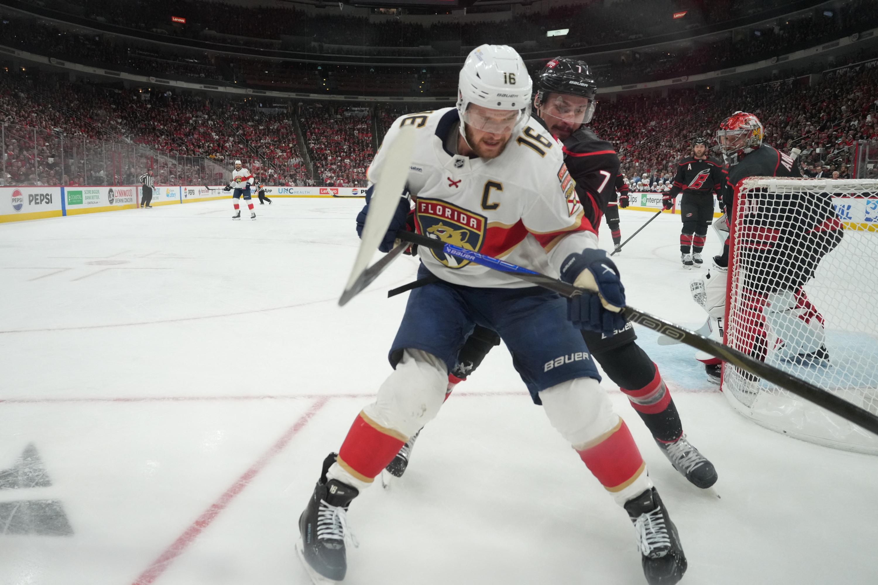 Hockey, NHL : les Florida Panthers dominent les Caroline Hurricanes et se qualifient pour leur troisième finale de suite