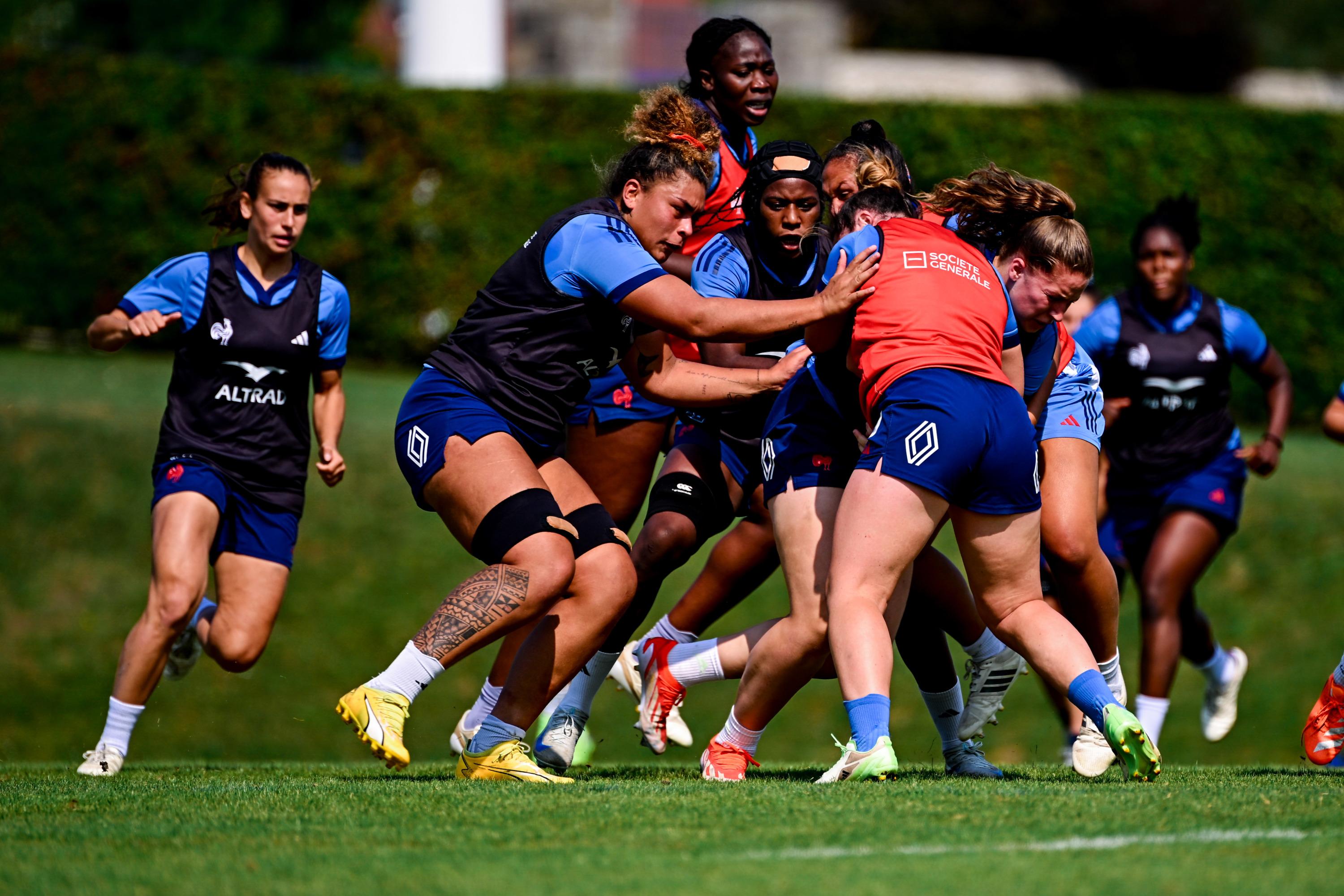 «On veut la première place» : l’Angleterre comme premier (gros) test pour les Bleues avant la coupe du monde
