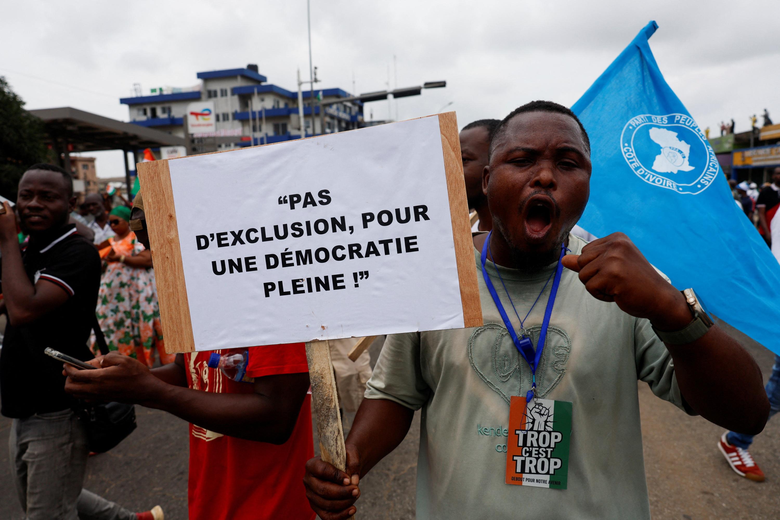 Côte d'Ivoire : plusieurs membres du parti de l’opposition inculpés pour «acte terroriste»