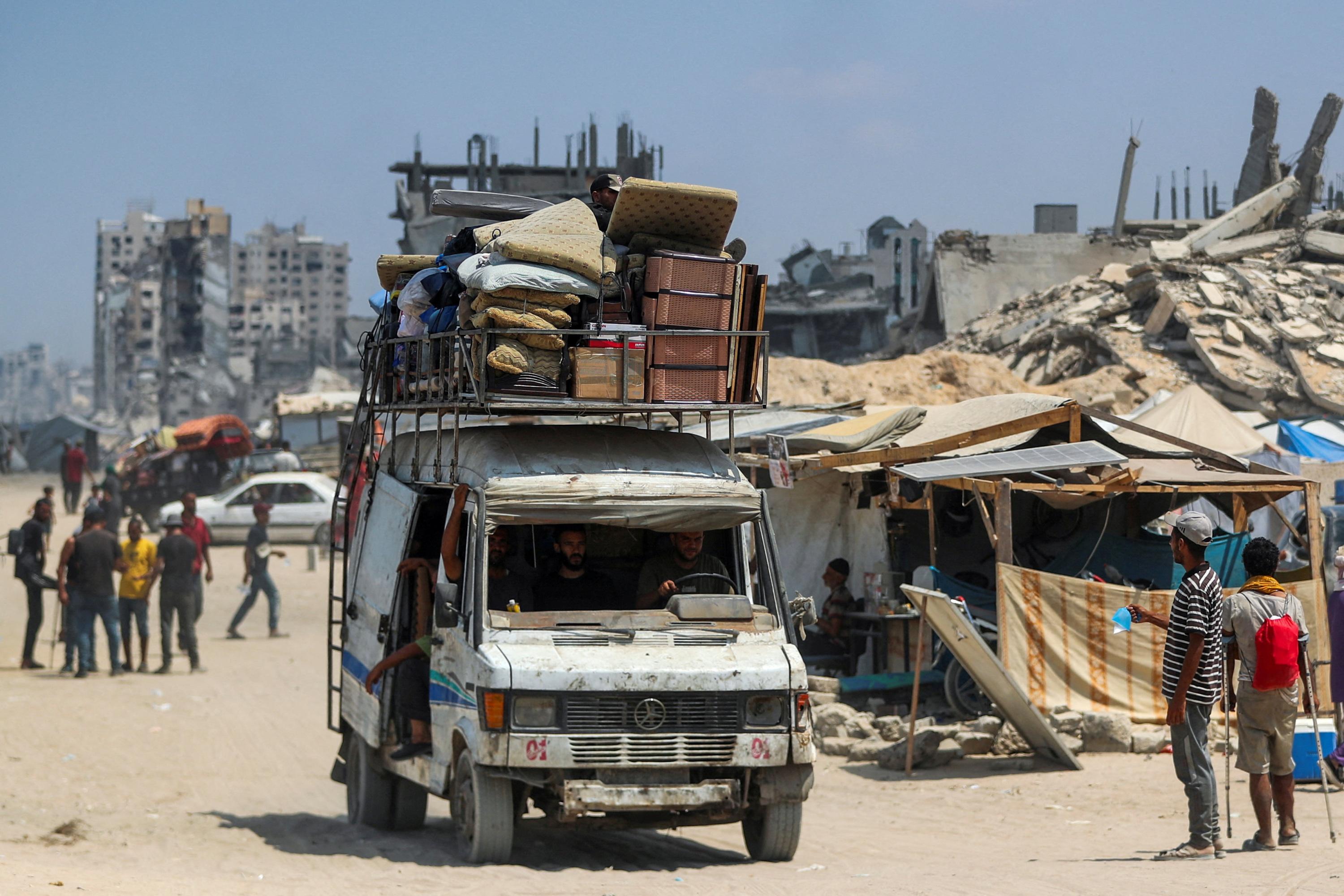 Gaza : Macron avertit d'un désastre imminent