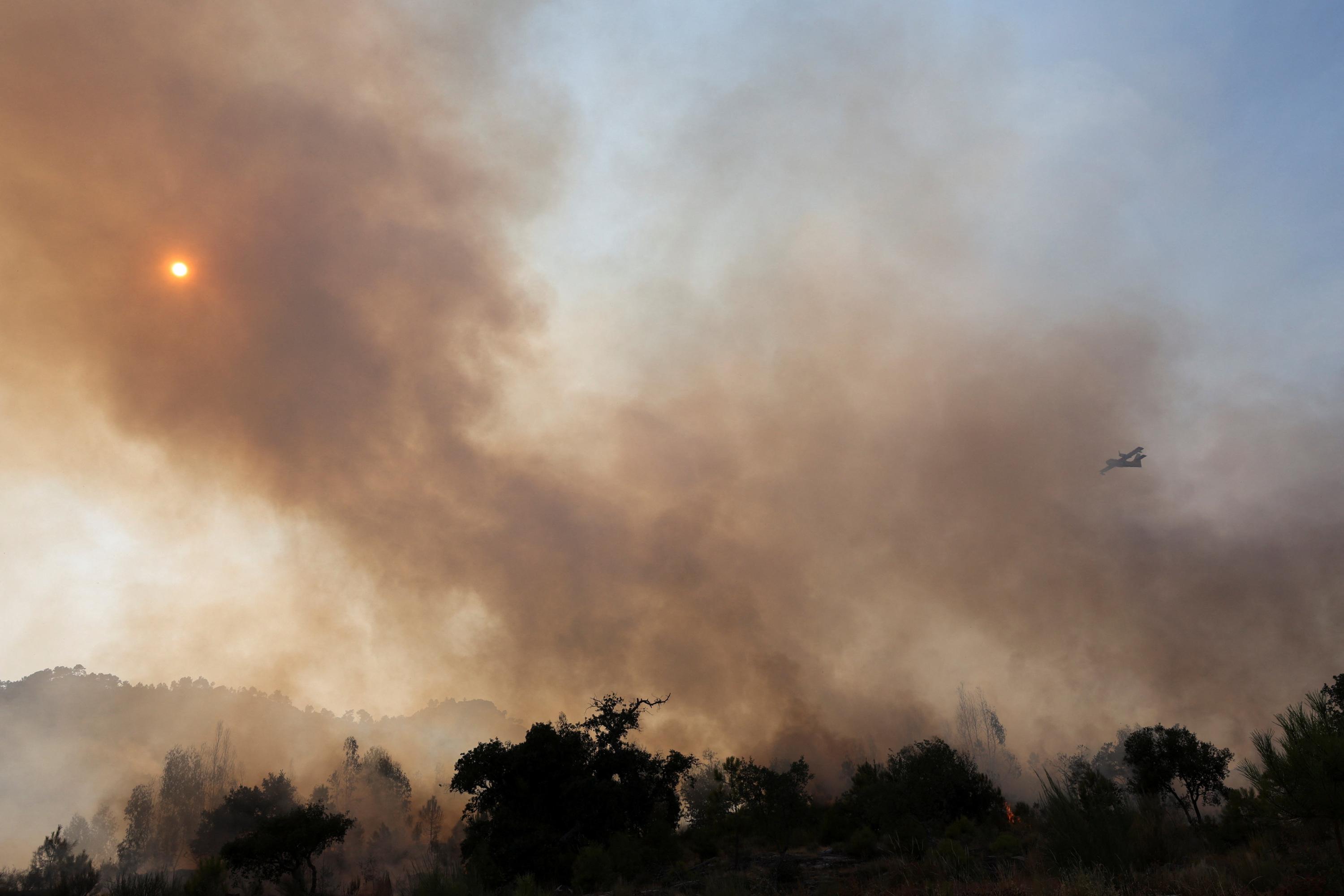 Portugal : Lutte acharnée contre des feux de forêt dévastateurs
