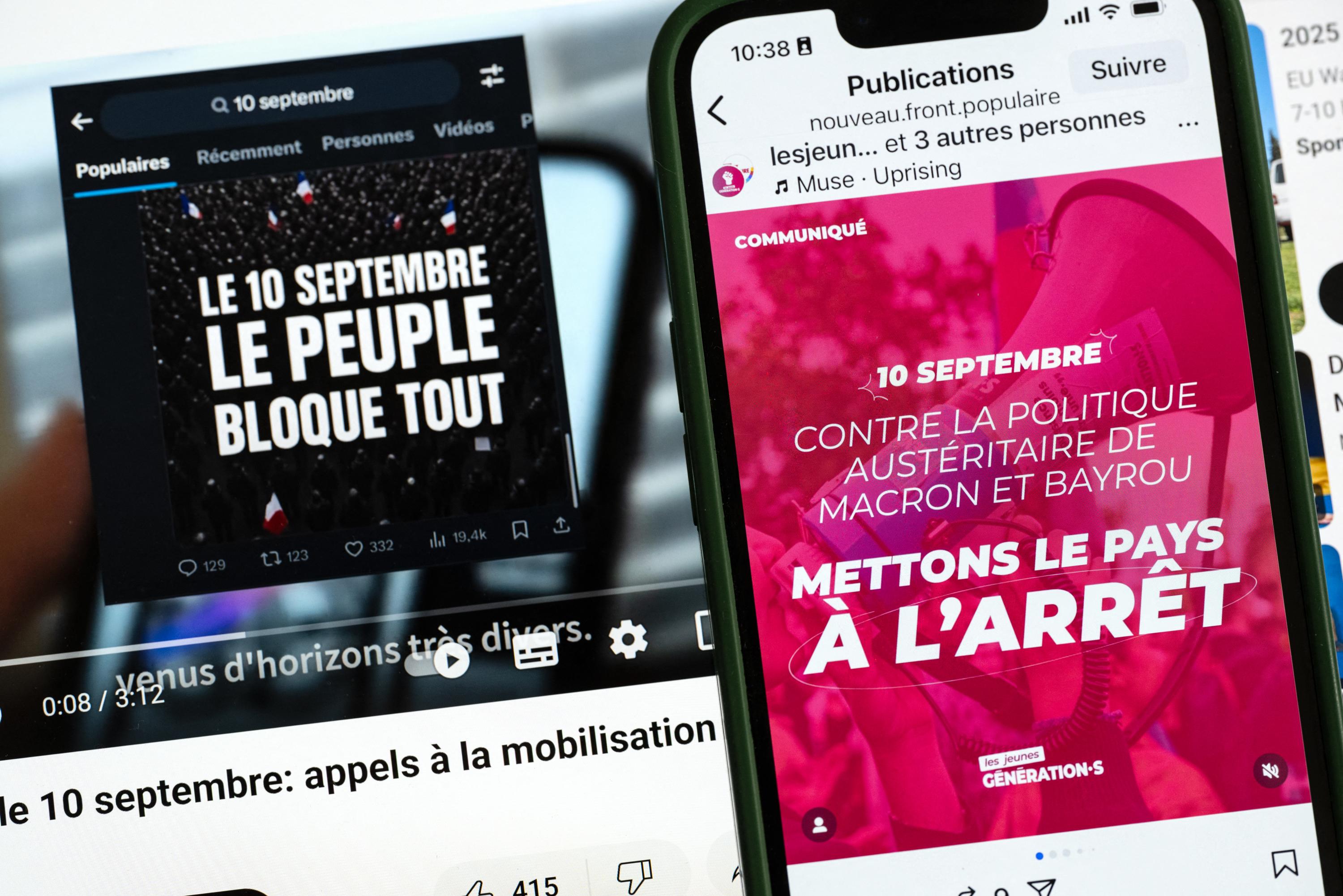 Derrière le mouvement «Bloquons tout», des milliers de comptes suspects font craindre une instrumentalisation